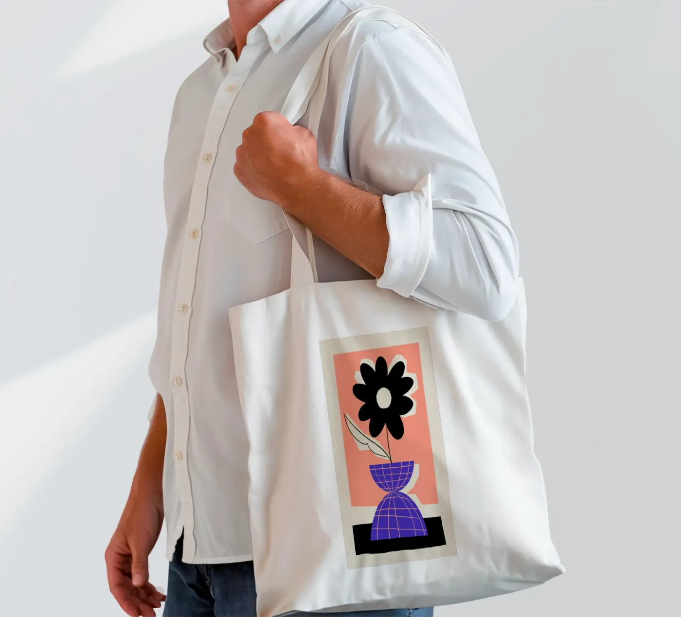 Iris tote bag by Pure