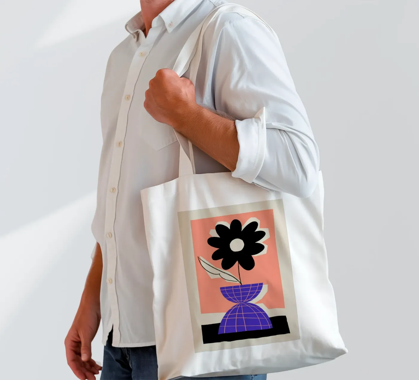 Iris tote bag by Pure