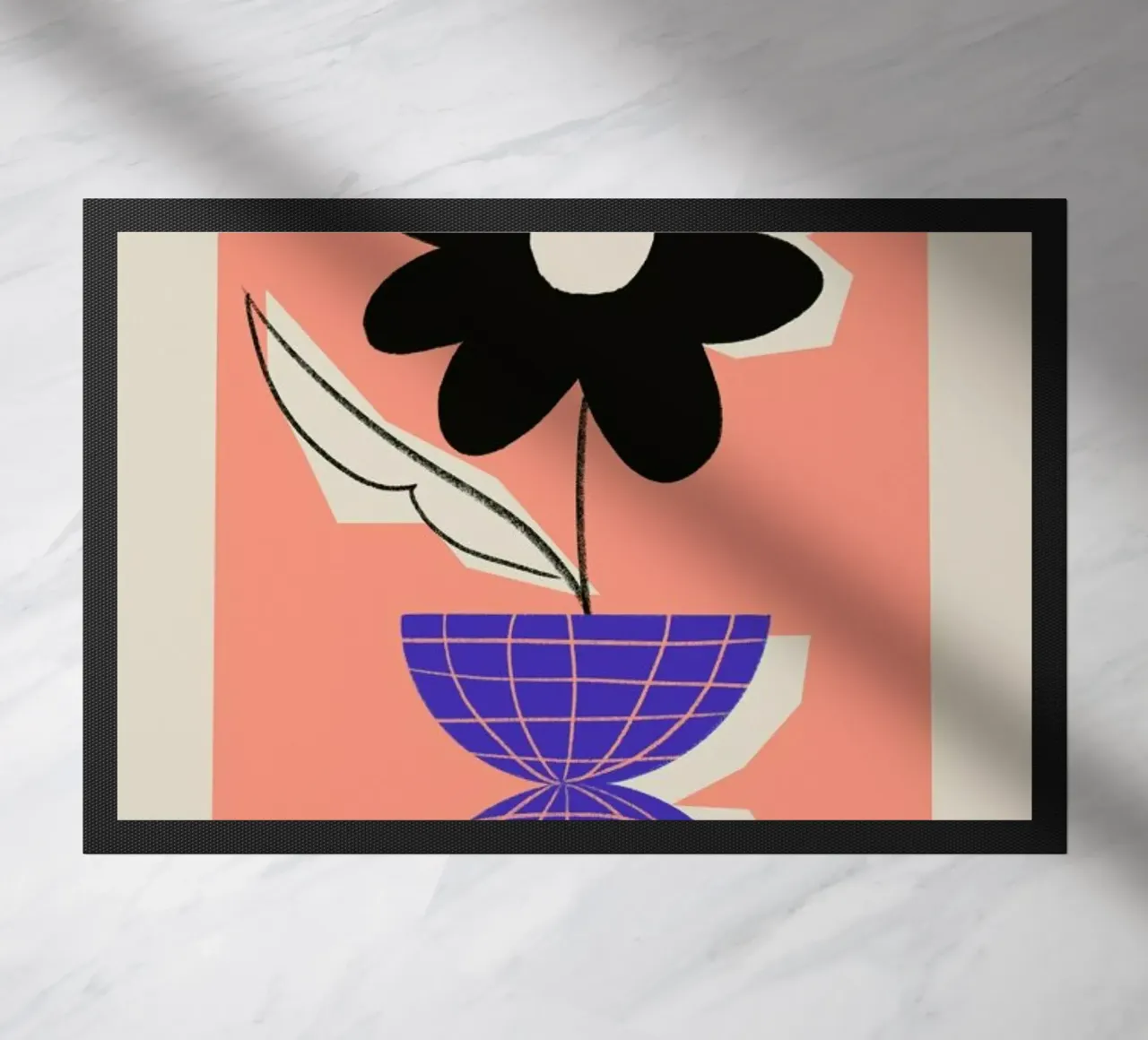 Iris deurmat van Pure