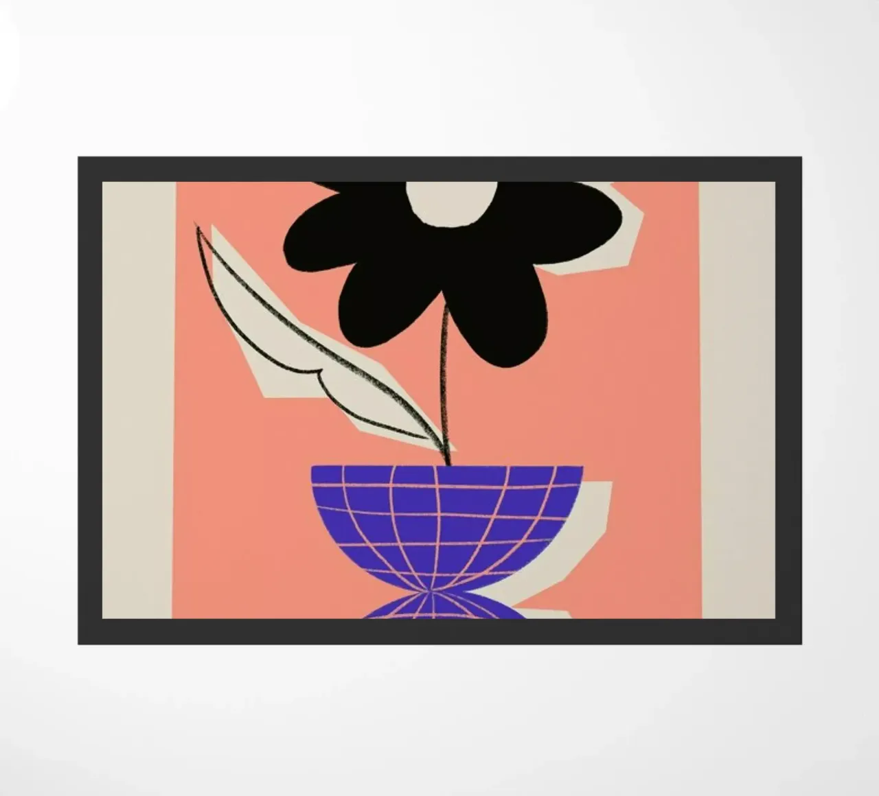 Iris deurmat van Pure