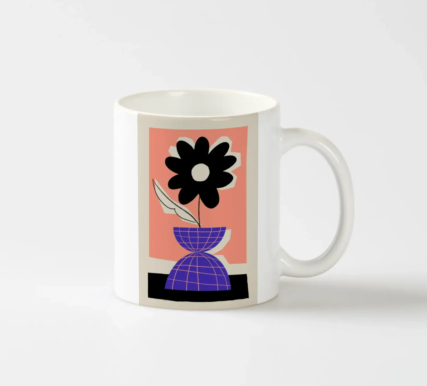Iris ceramic mug by Pure