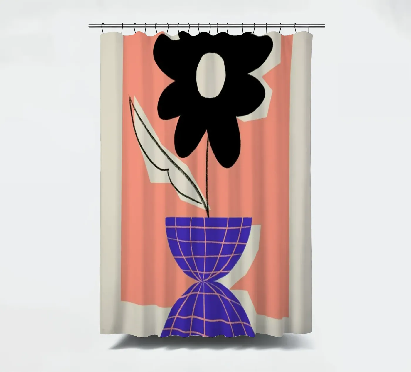 Iris douchegordijn van Pure