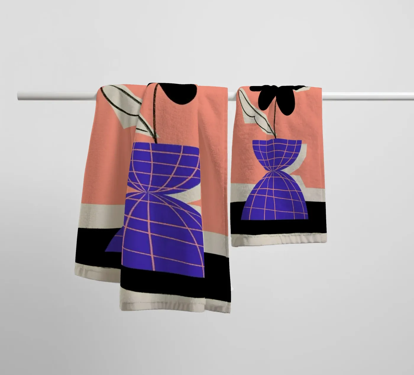 Iris towel by Pure