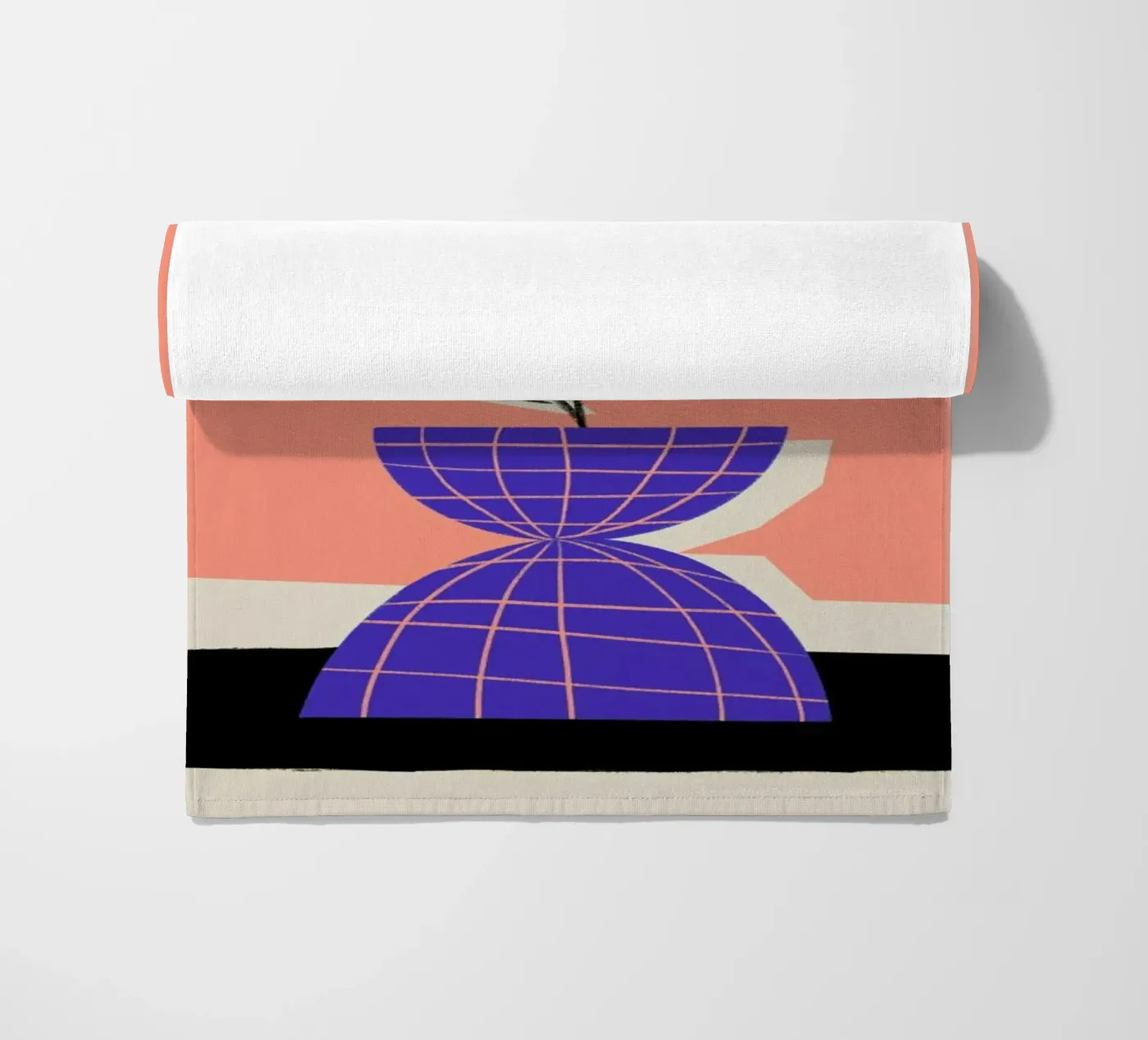 Iris beach towel by Pure