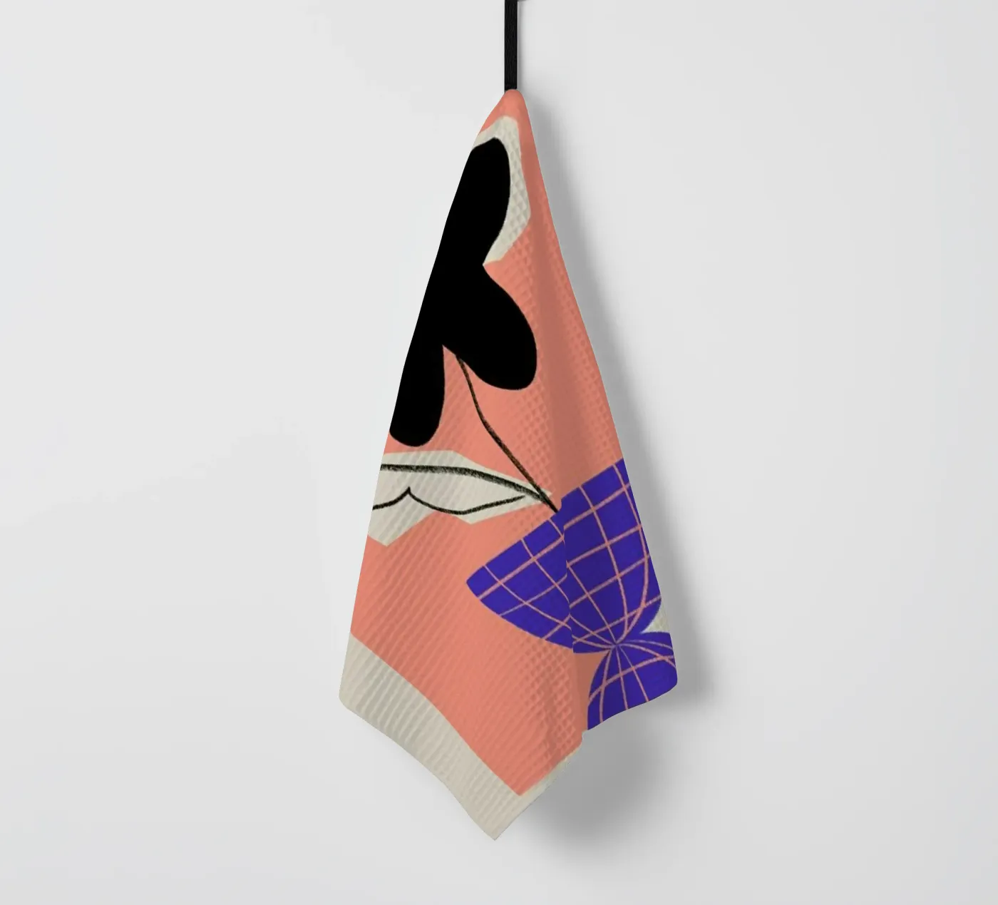 Iris theedoek van Pure