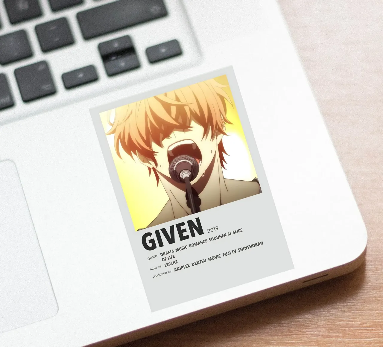 GIVEN  2019 adesivo da Totoya