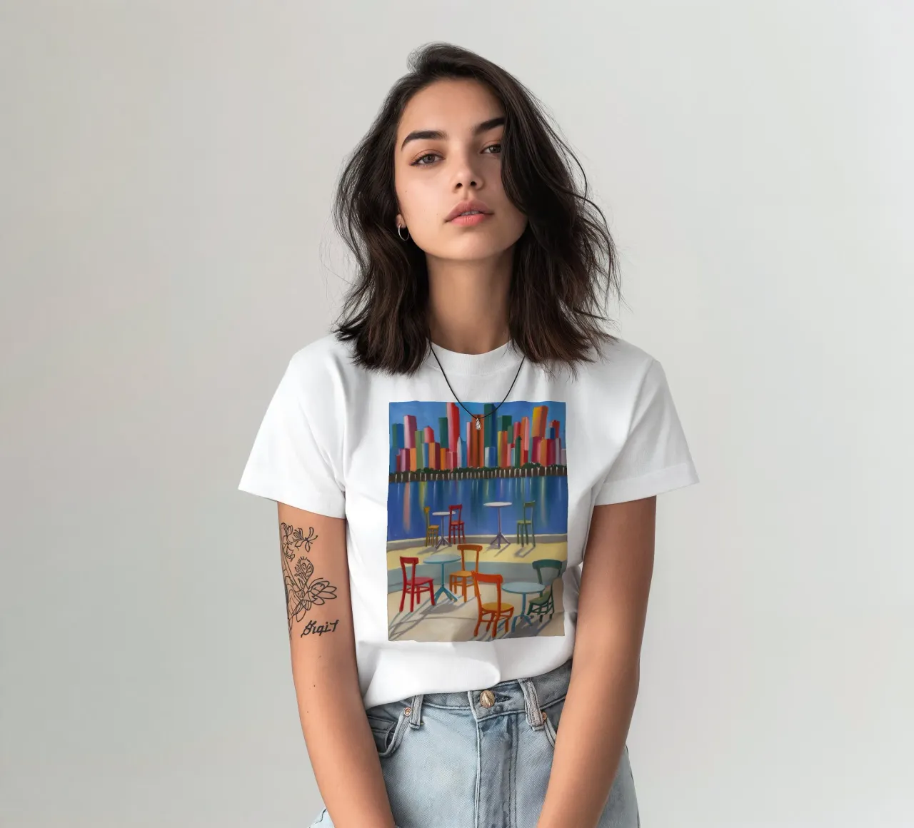 Sedie da caffè Echo t-shirt da Mystic Grain
