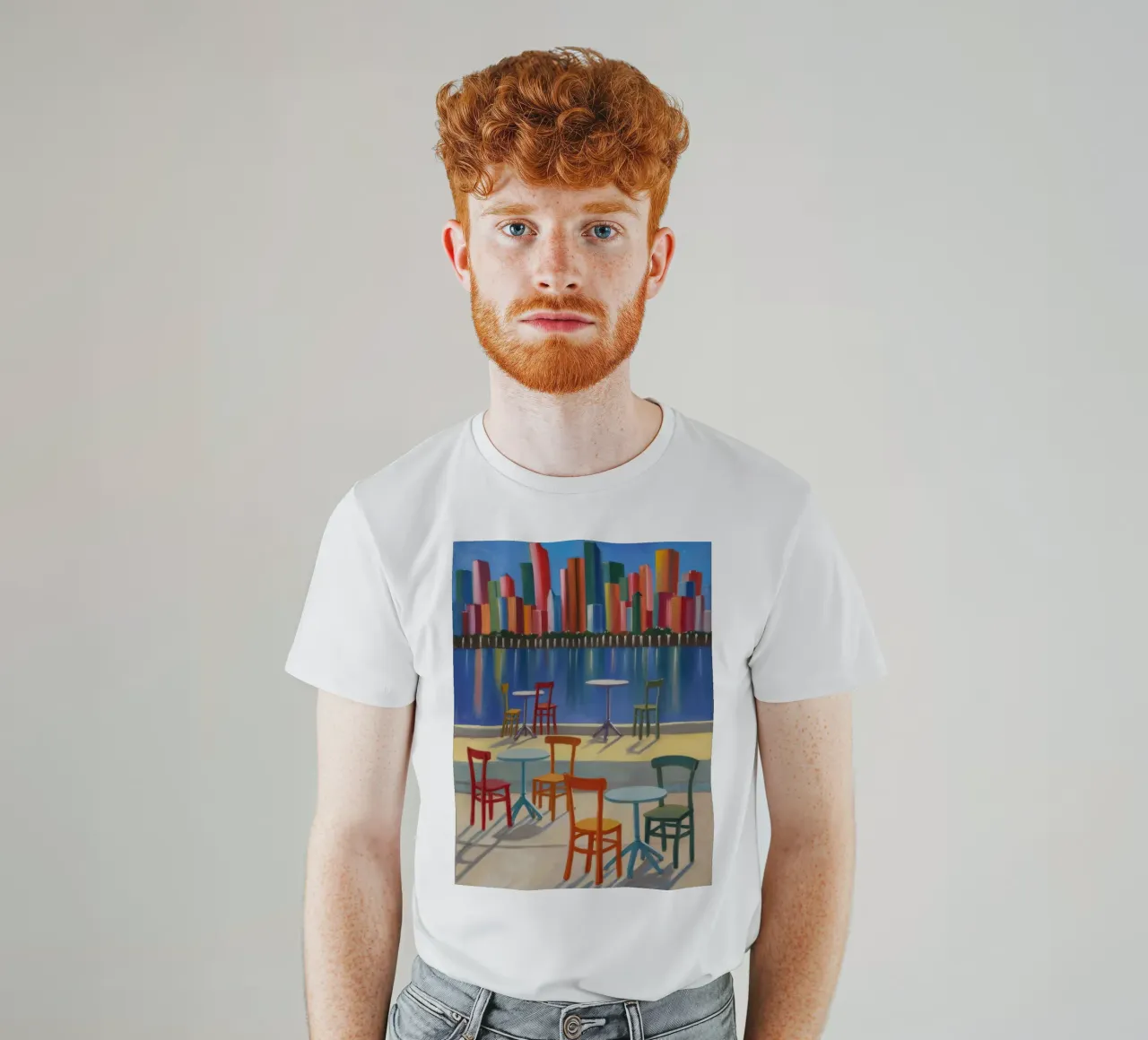 Sedie da caffè Echo t-shirt da Mystic Grain