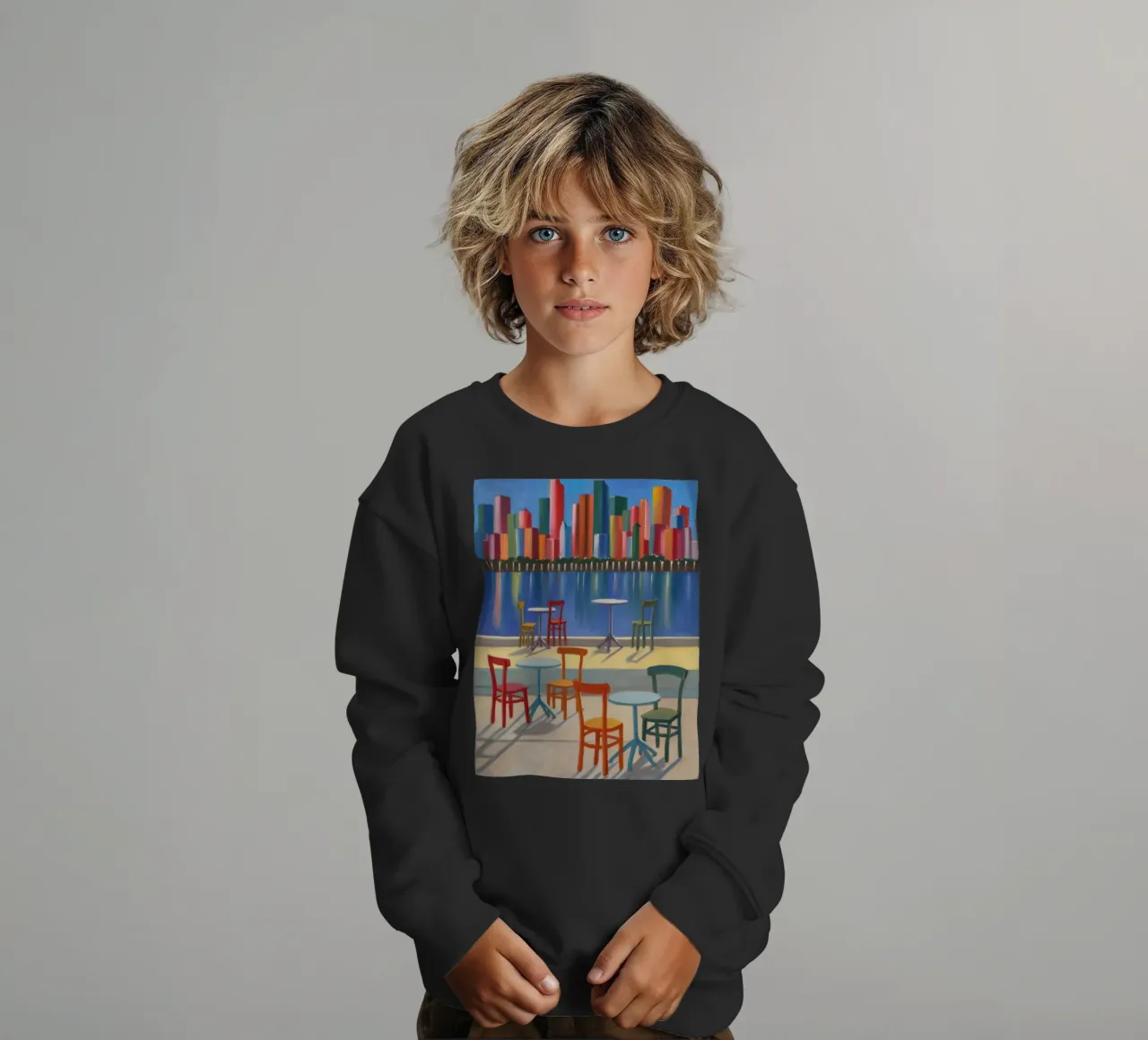 Sedie da caffè Echo felpa bambino da Mystic Grain