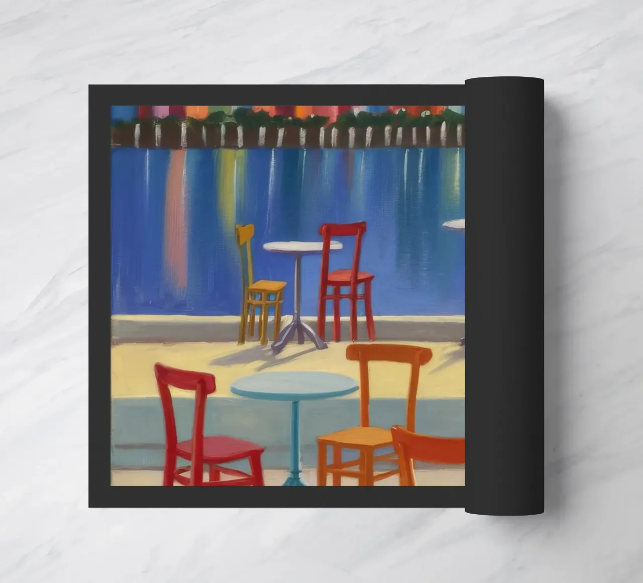 Sedie da caffè Echo zerbino da Mystic Grain