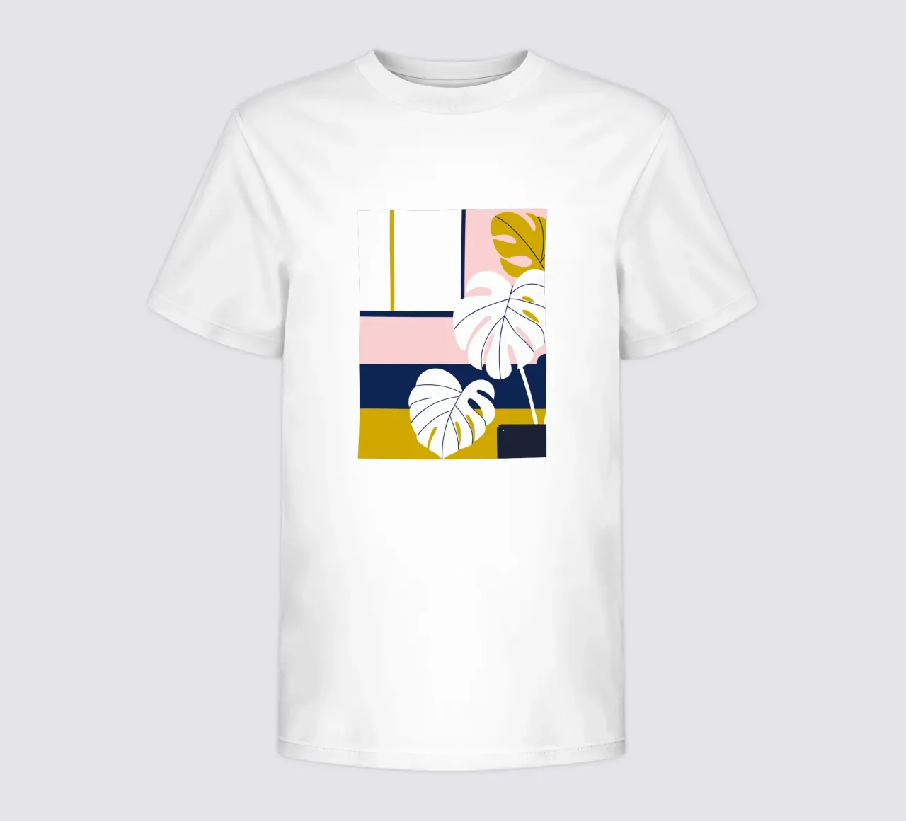 Flor de Monstera camiseta para niños de TODAY'S SHOP