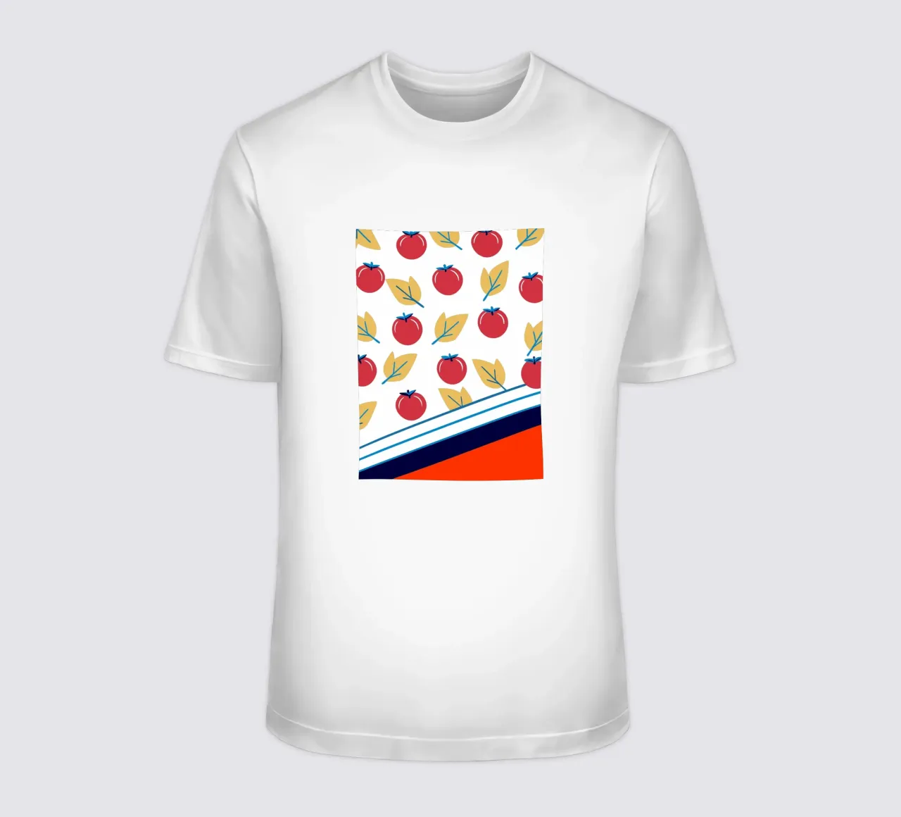 Tomato Pattern t-shirt da TODAY'S SHOP