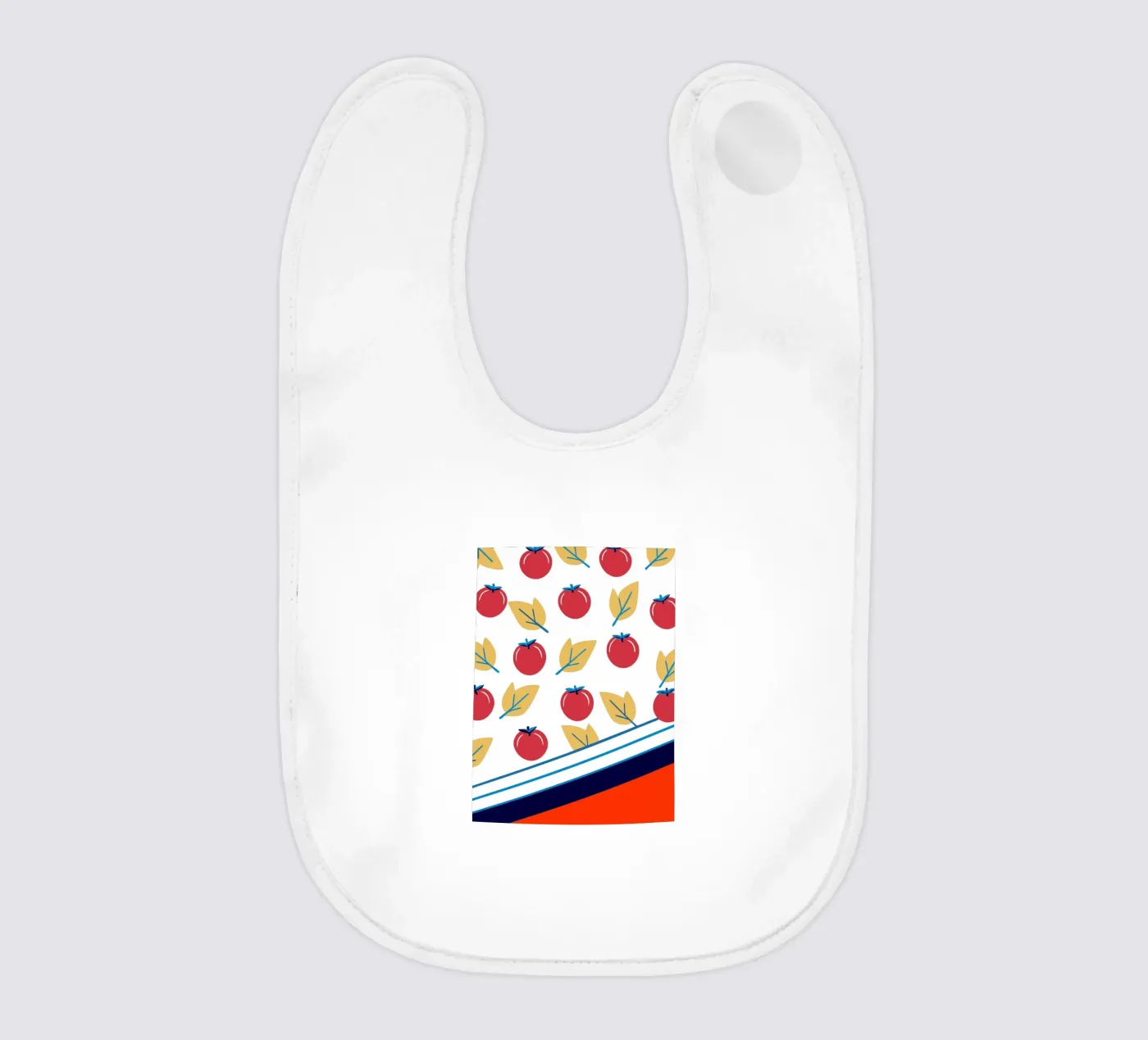 Tomato Pattern bavaglino da TODAY'S SHOP