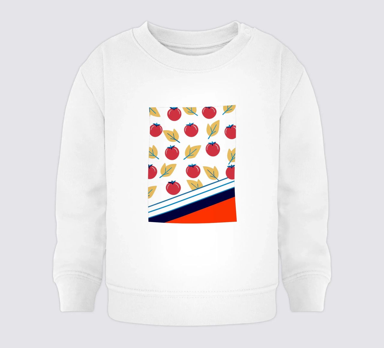 Tomato Pattern felpa neonato da TODAY'S SHOP