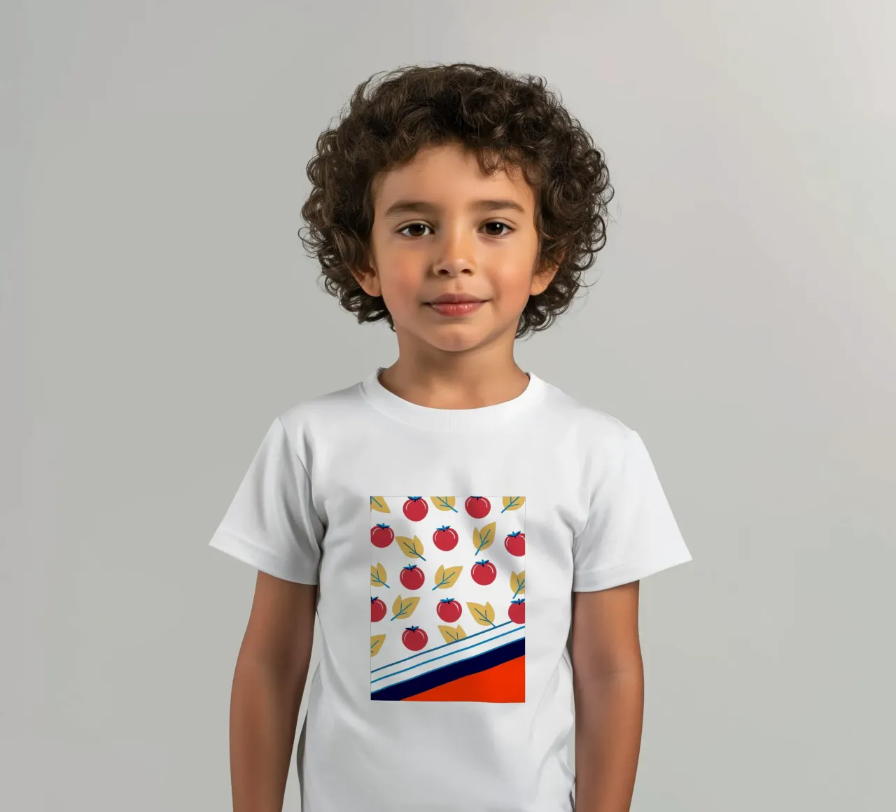 Tomato Pattern t-shirt bambini da TODAY'S SHOP