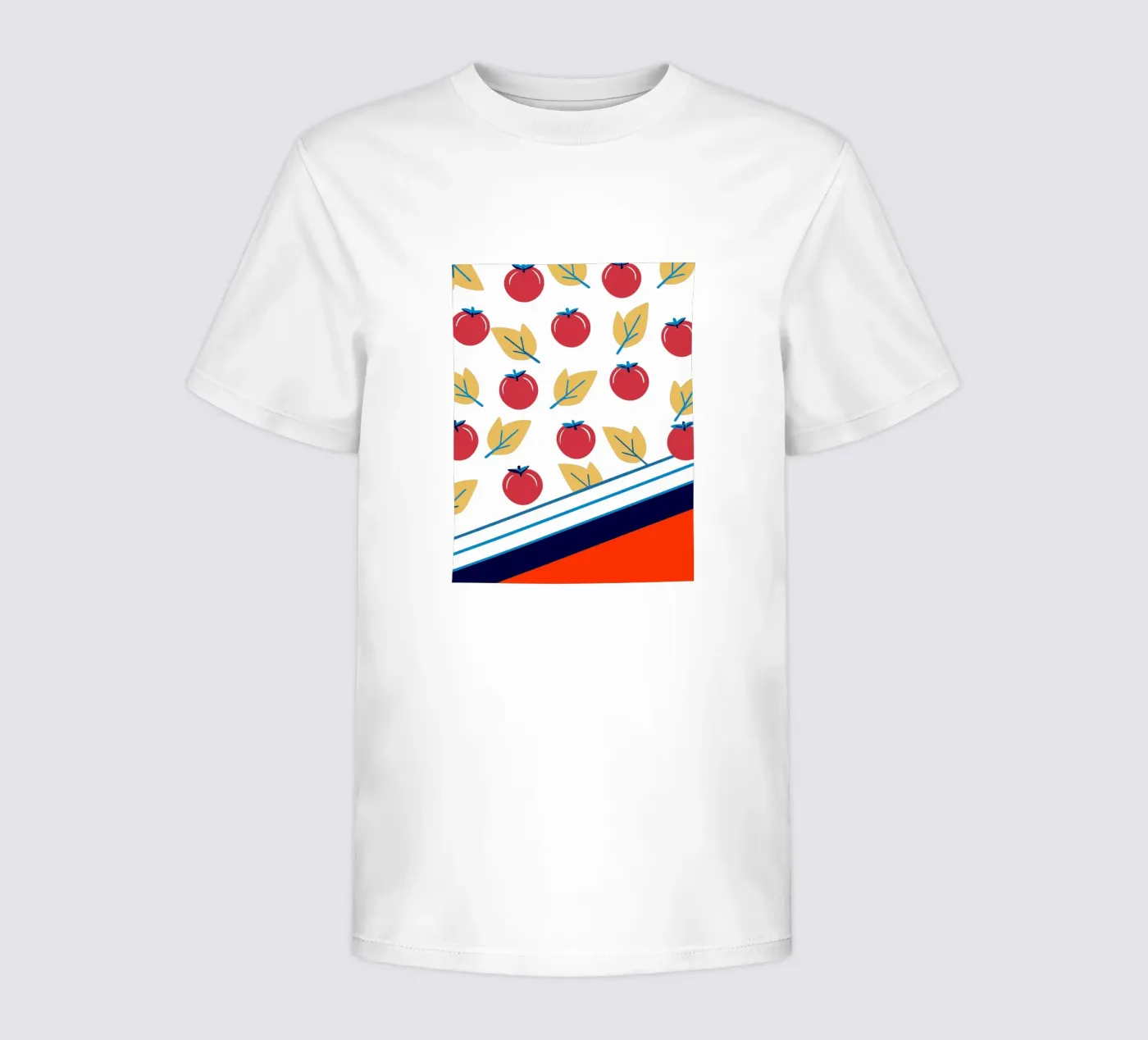 Tomato Pattern t-shirt bambini da TODAY'S SHOP