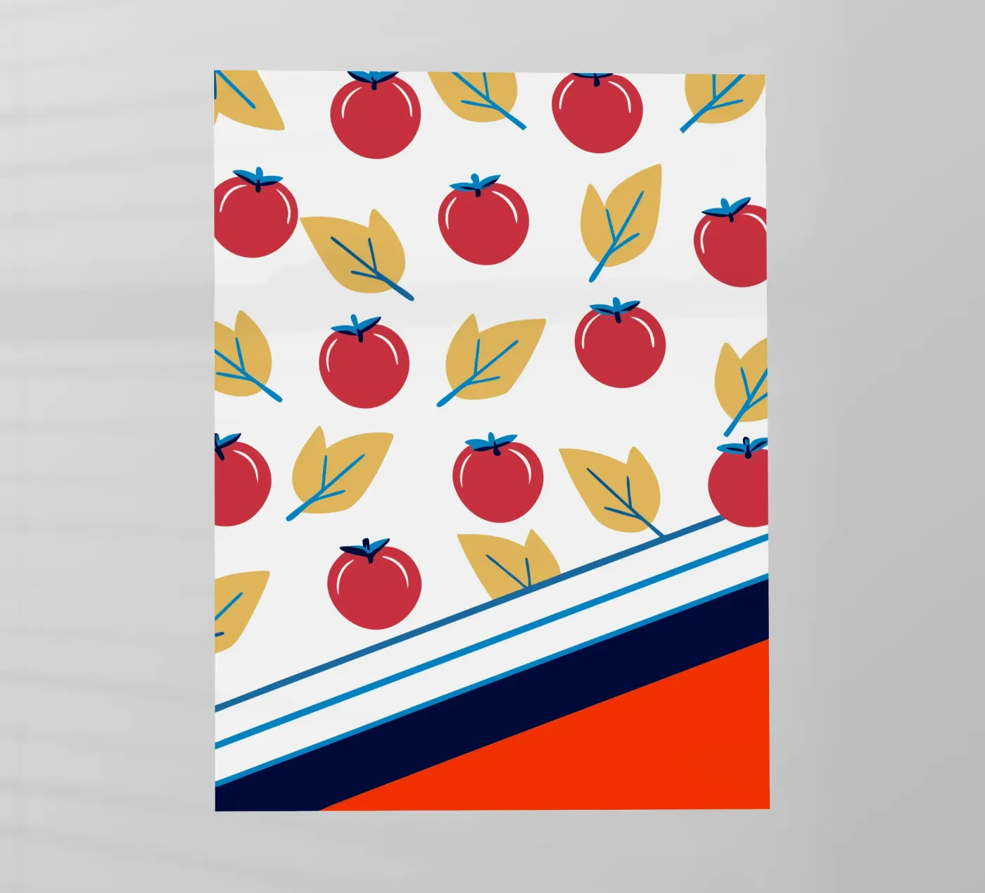 Tomato Pattern film rétro-éclairé de TODAY'S SHOP