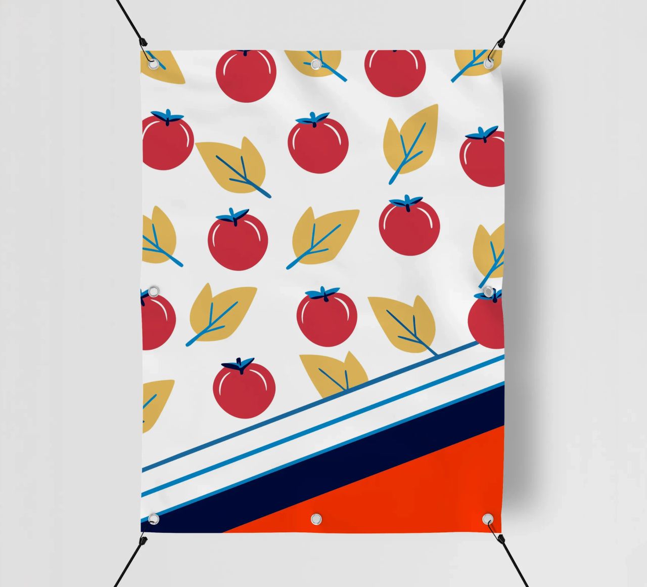 Tomato Pattern telo in pvc da TODAY'S SHOP