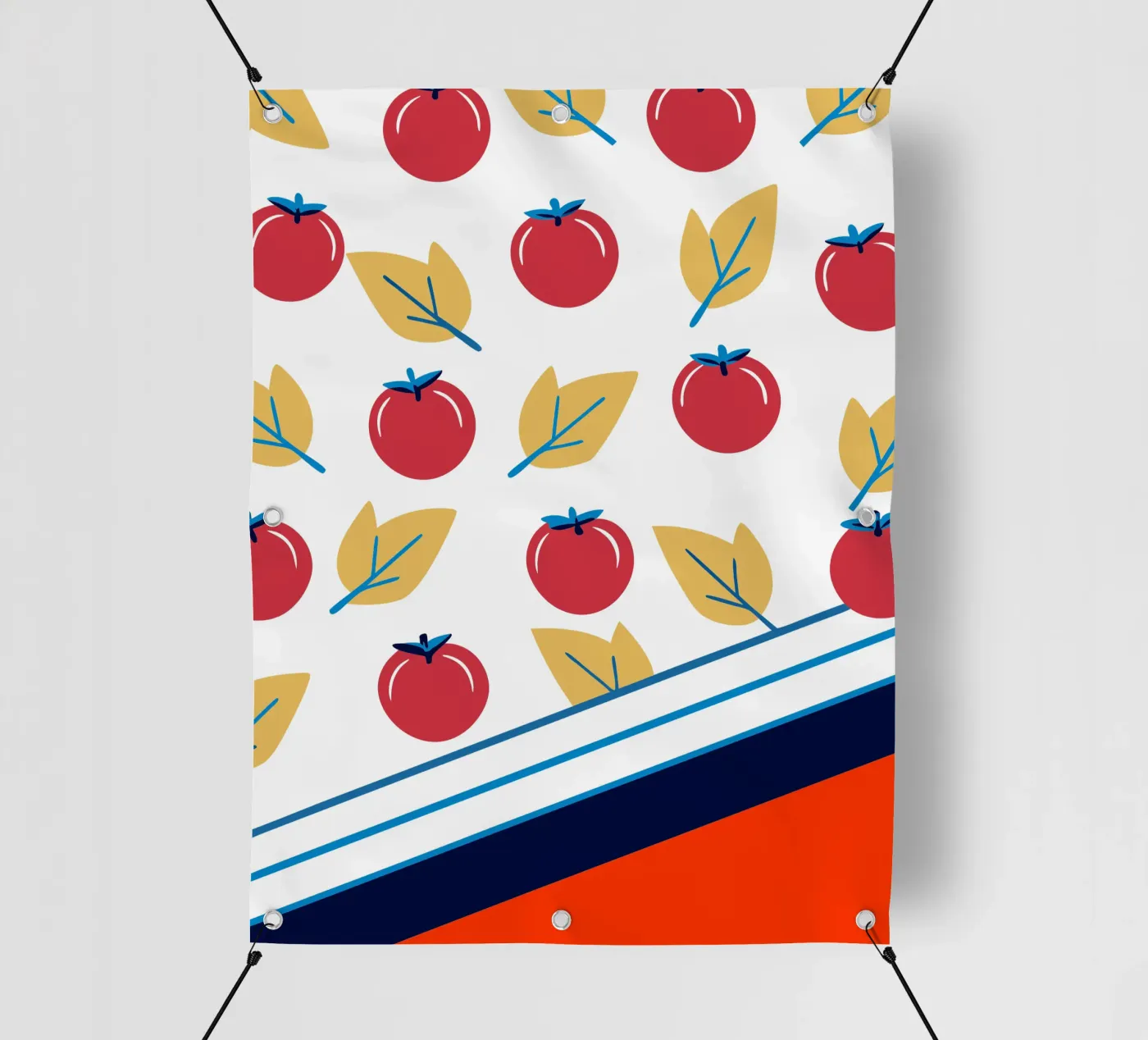 Tomato Pattern telo in pvc da TODAY'S SHOP