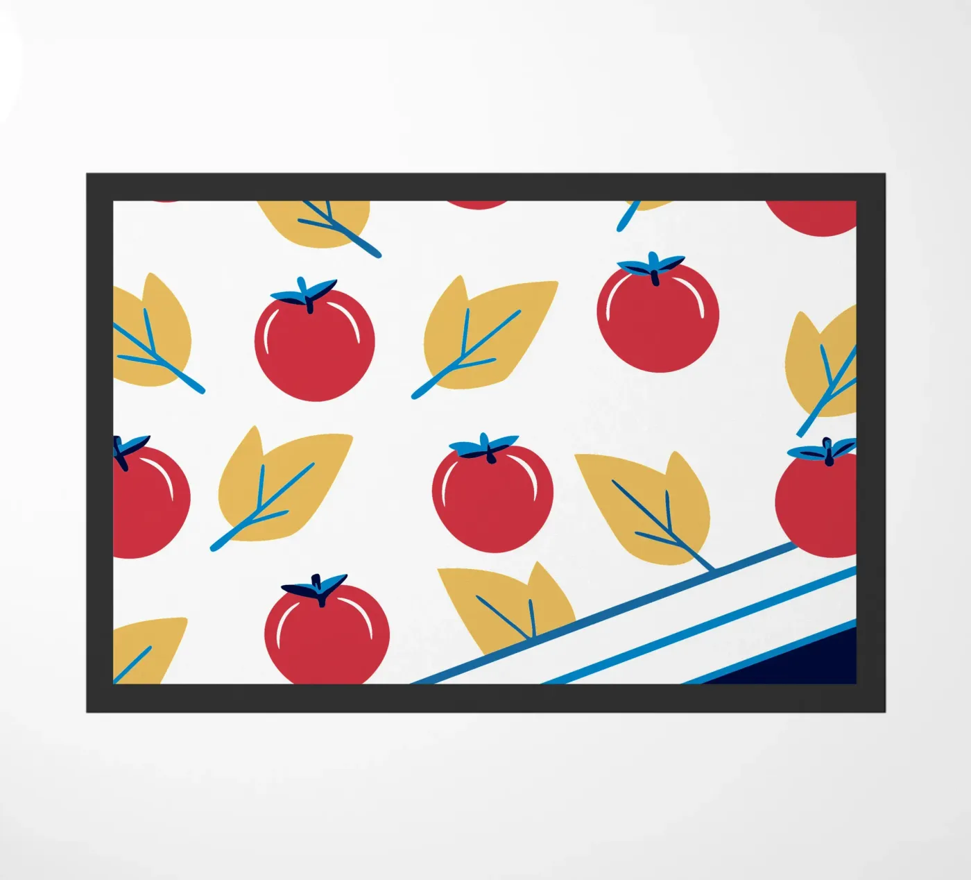Tomate-Muster Fußmatte von TODAY'S SHOP