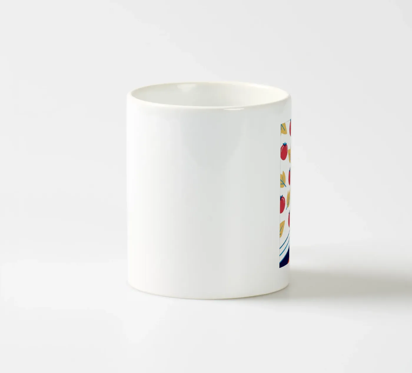 Tomato Pattern ceramic mug by TODAY'S SHOP