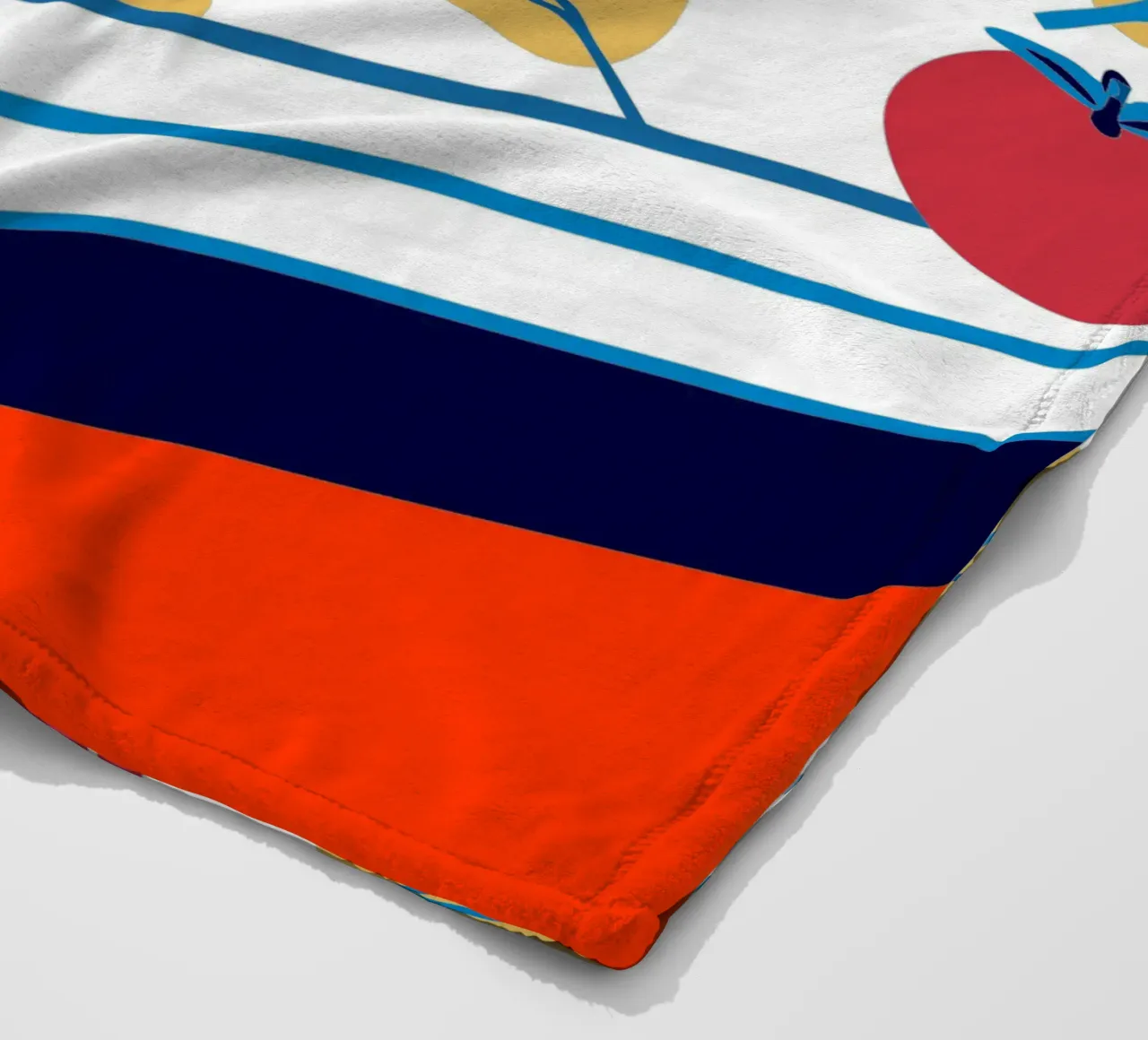 Tomato Pattern coperta in pile da TODAY'S SHOP