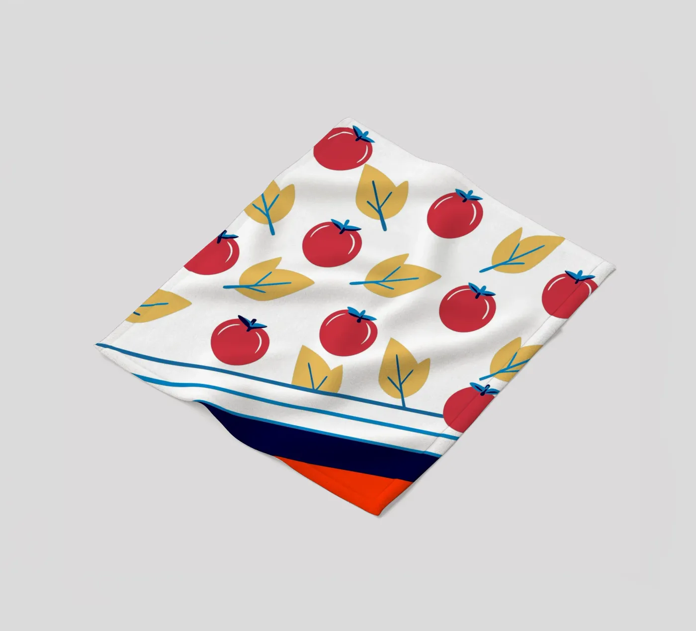 Tomato Pattern coperta in pile da TODAY'S SHOP