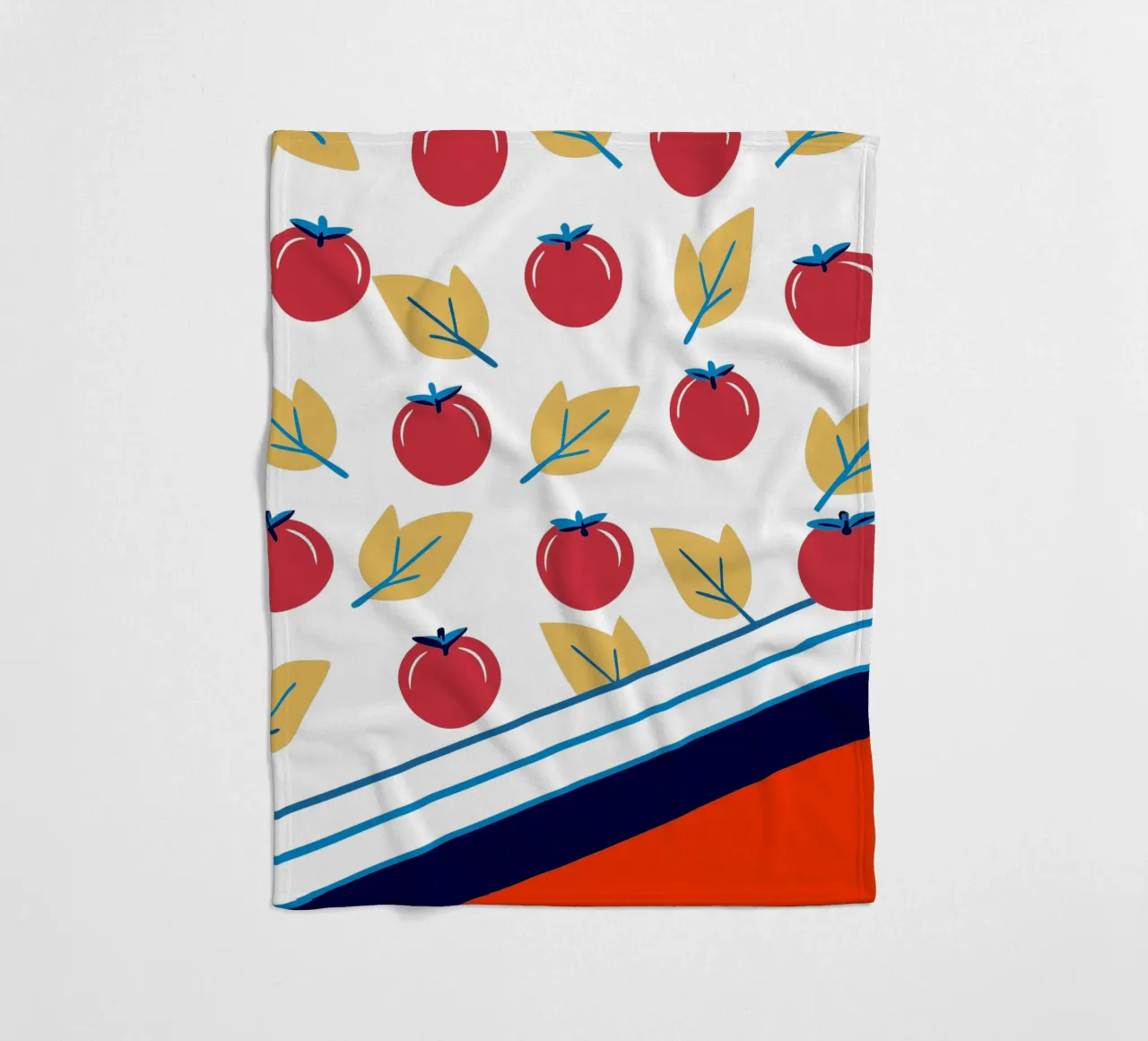 Tomato Pattern coperta in pile da TODAY'S SHOP