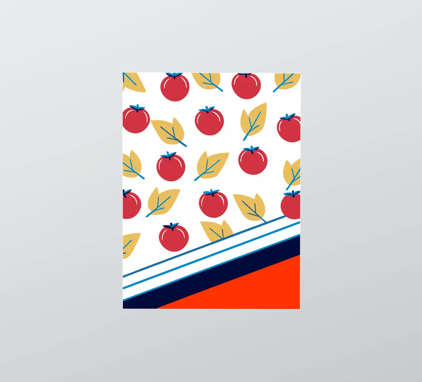 Tomatenpatroon sticker van TODAY'S SHOP