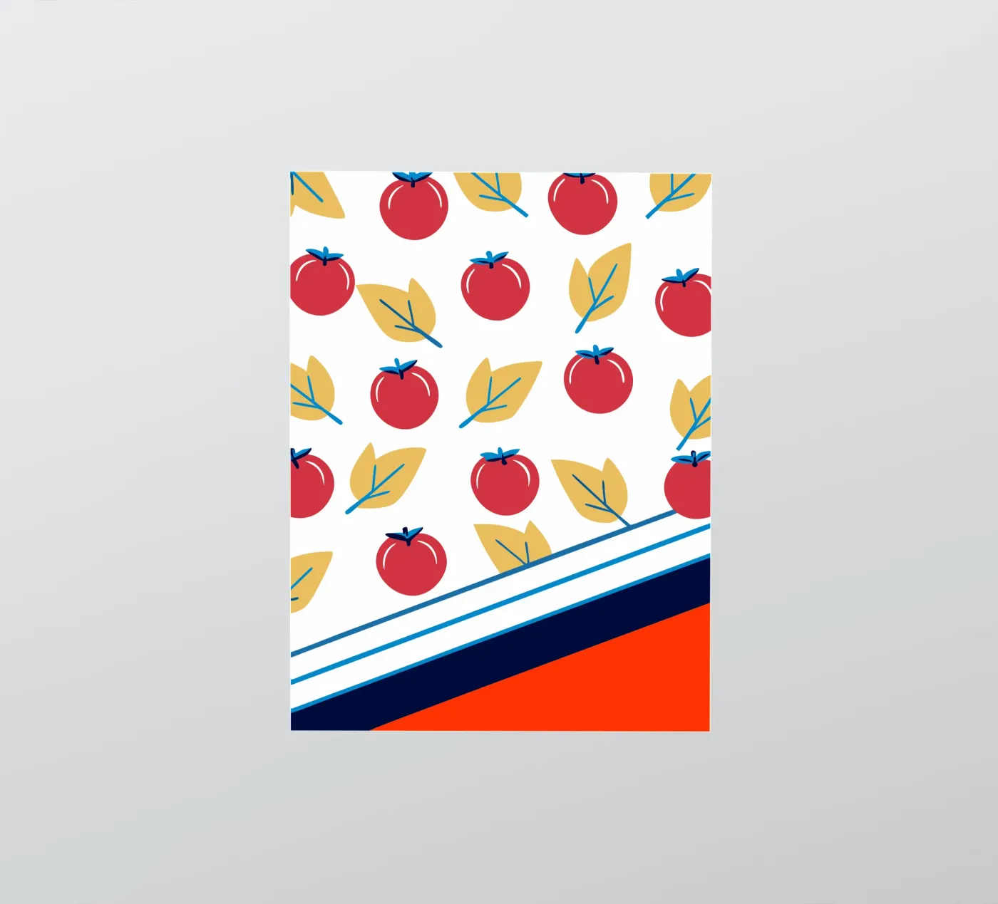 Tomato Pattern sticker by TODAY'S SHOP