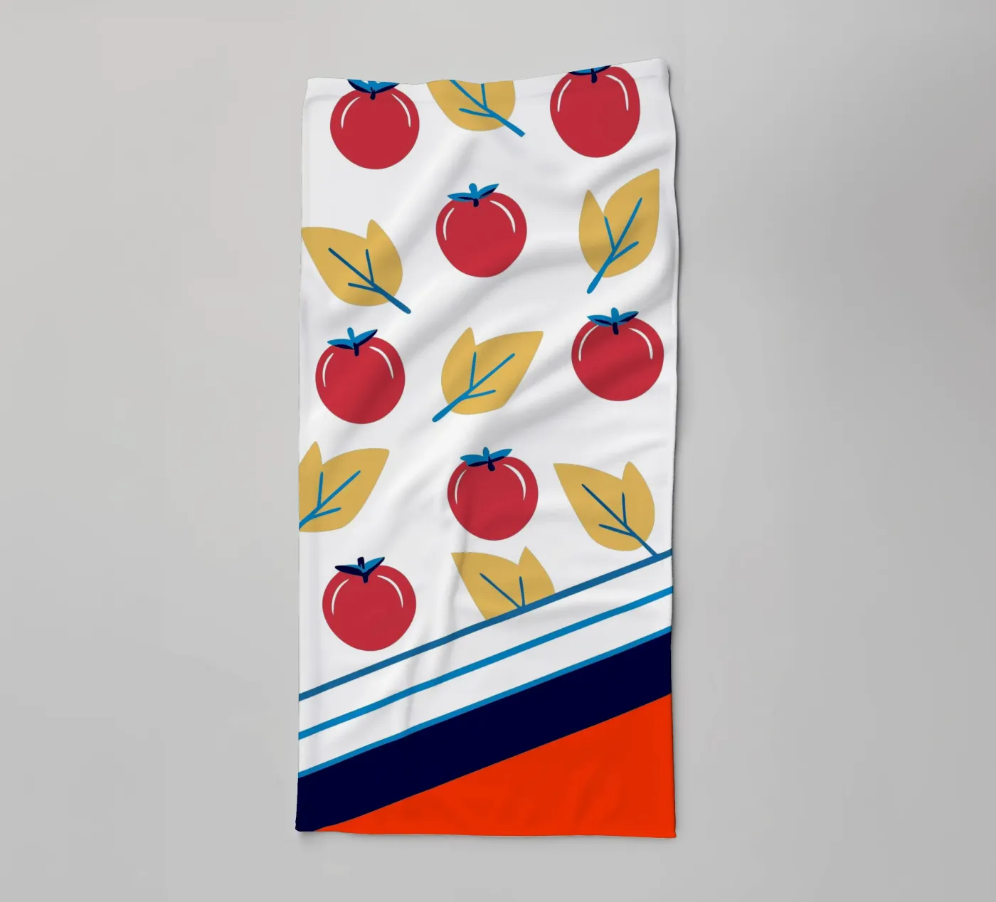 Tomato Pattern towel by TODAY'S SHOP