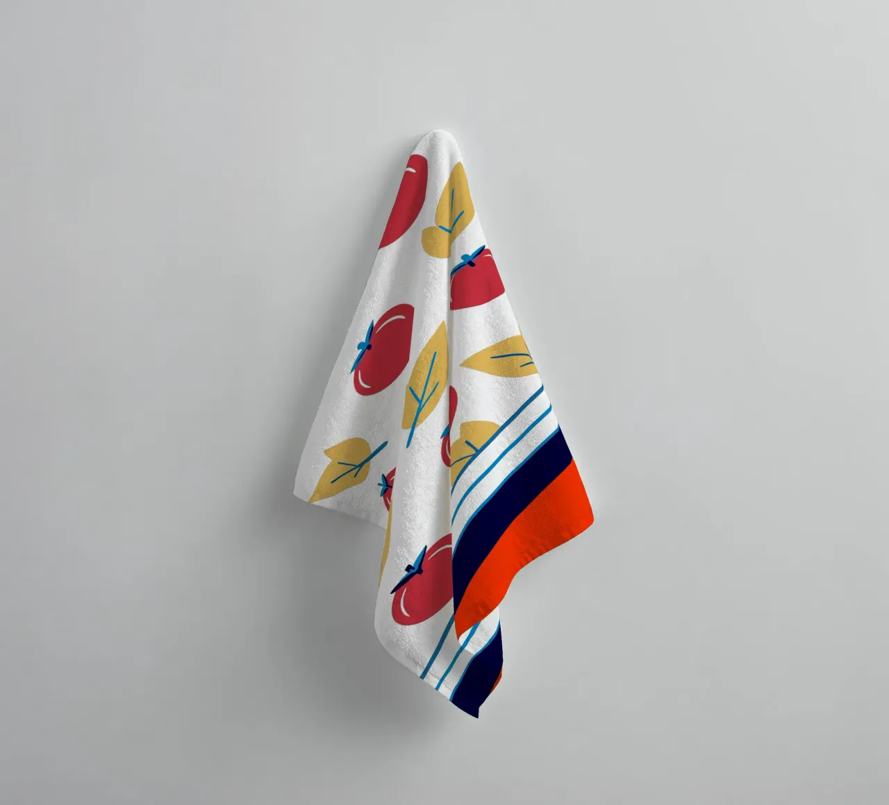 Tomato Pattern asciugamano da bagno da TODAY'S SHOP