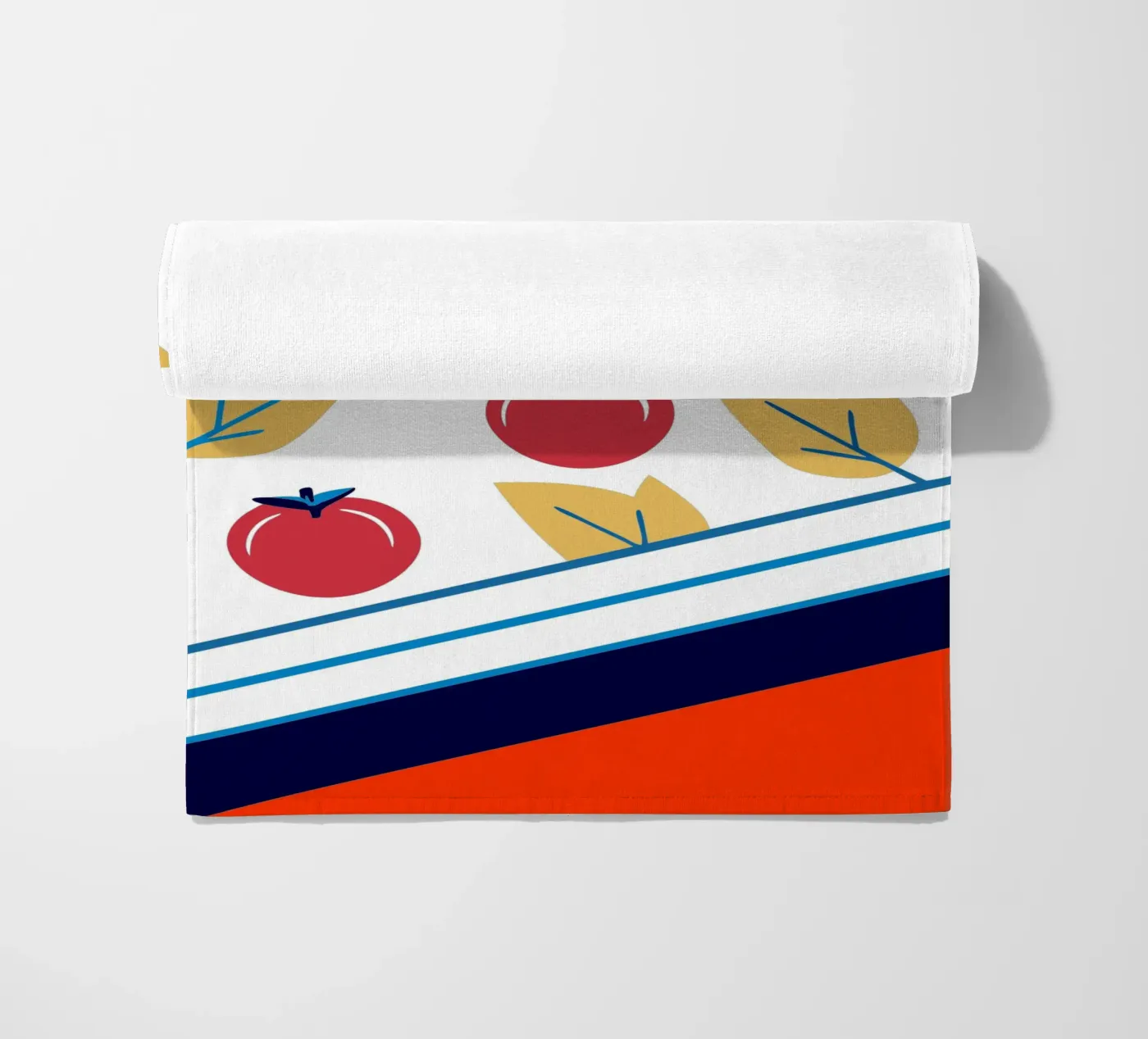 Tomatenpatroon strandhanddoek van TODAY'S SHOP