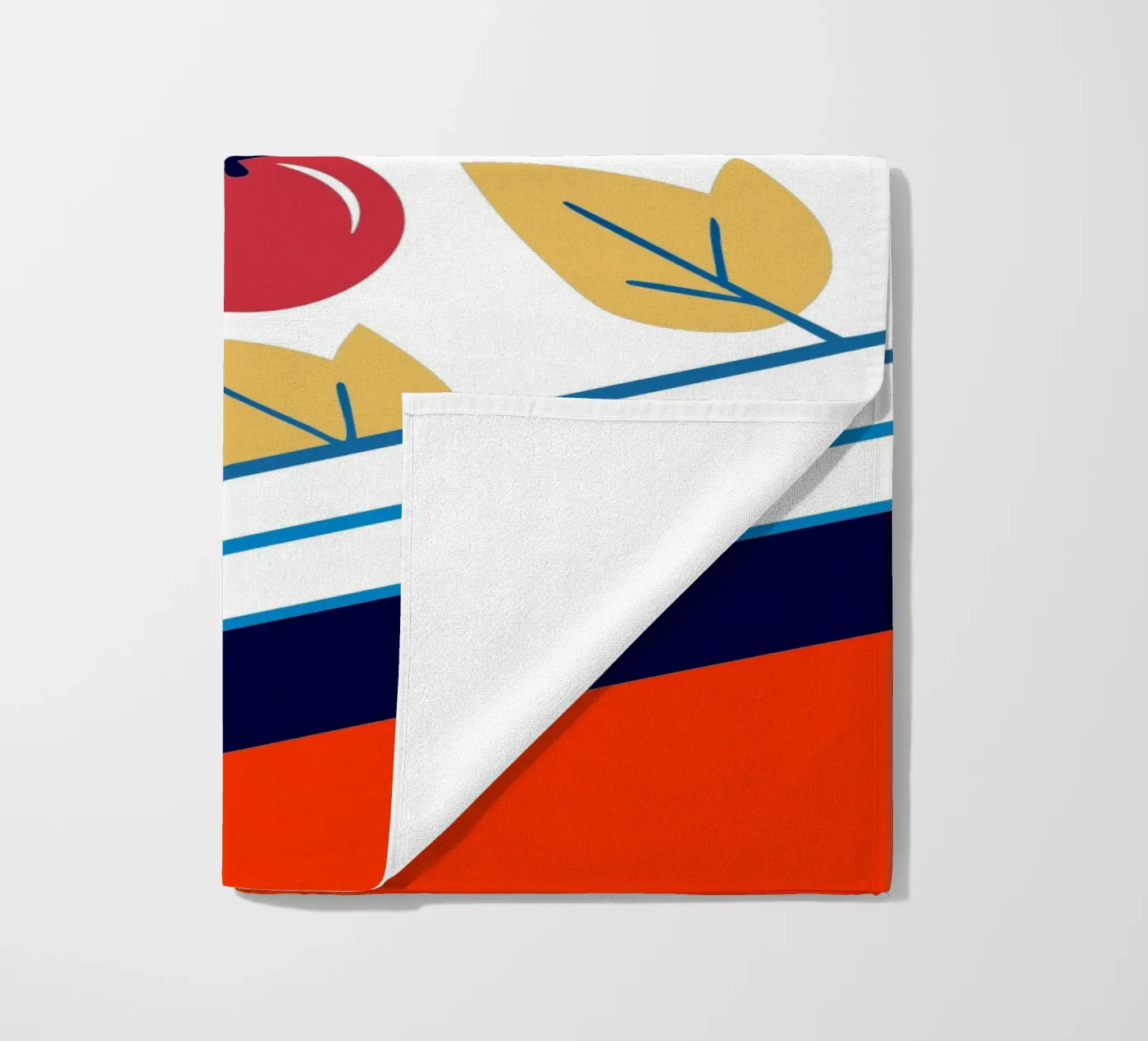 Tomato Pattern telo mare da TODAY'S SHOP