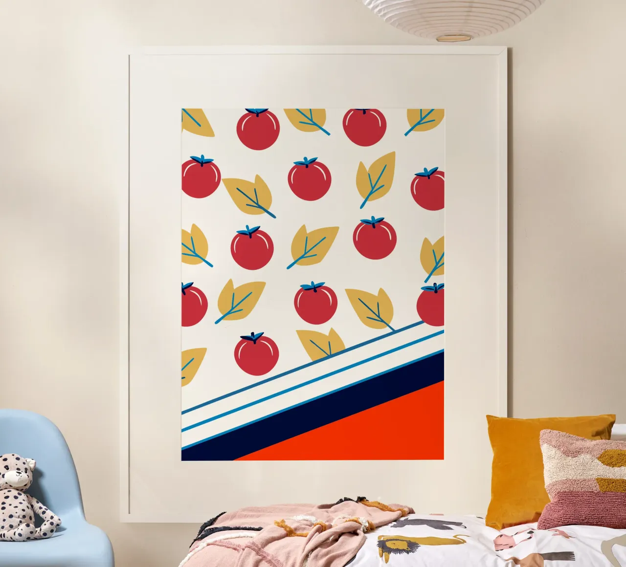 Tomato Pattern carta hahnemühle da TODAY'S SHOP