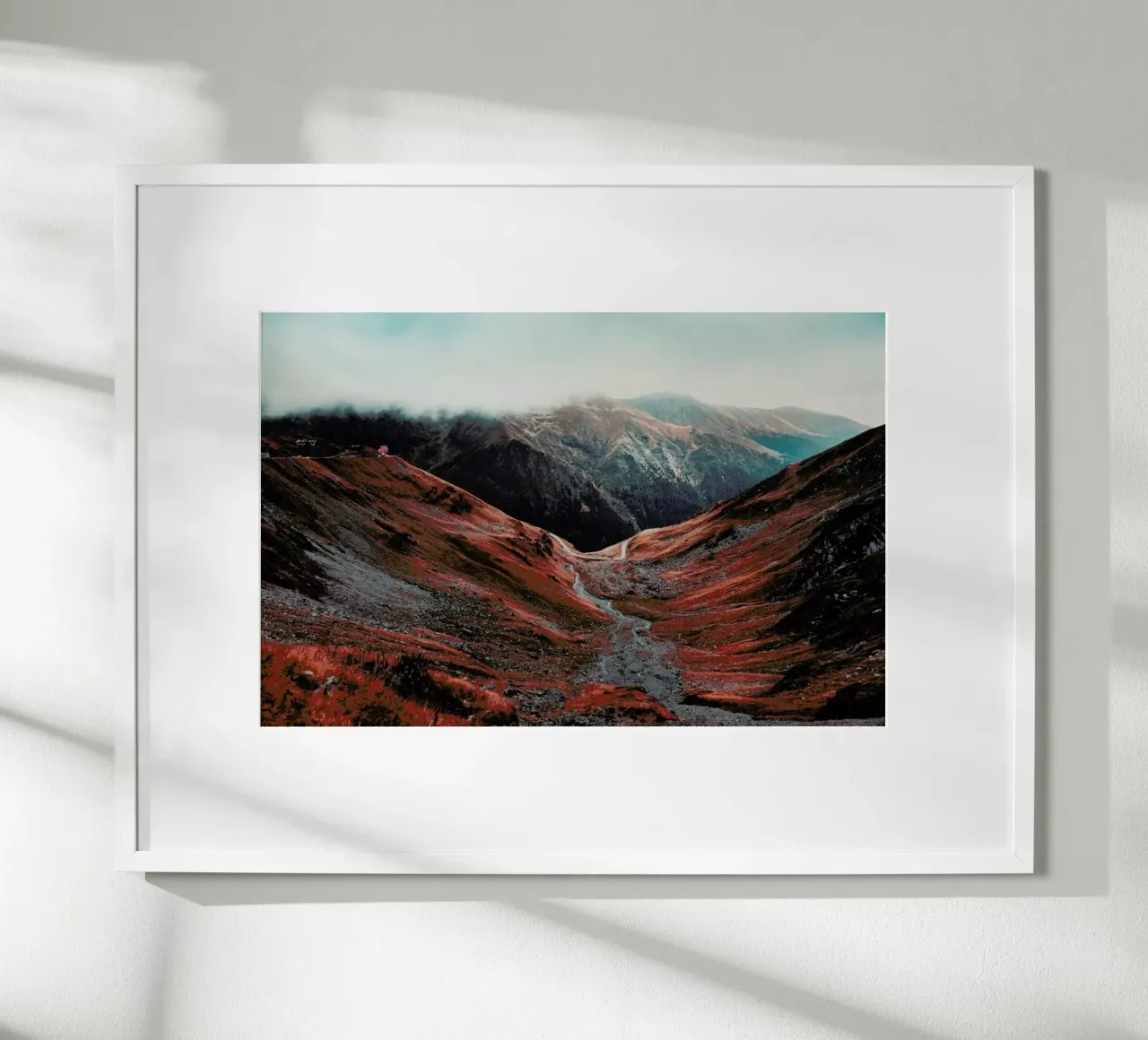 Romanian Mountains II carta hahnemühle da Sebastian Hilgetag