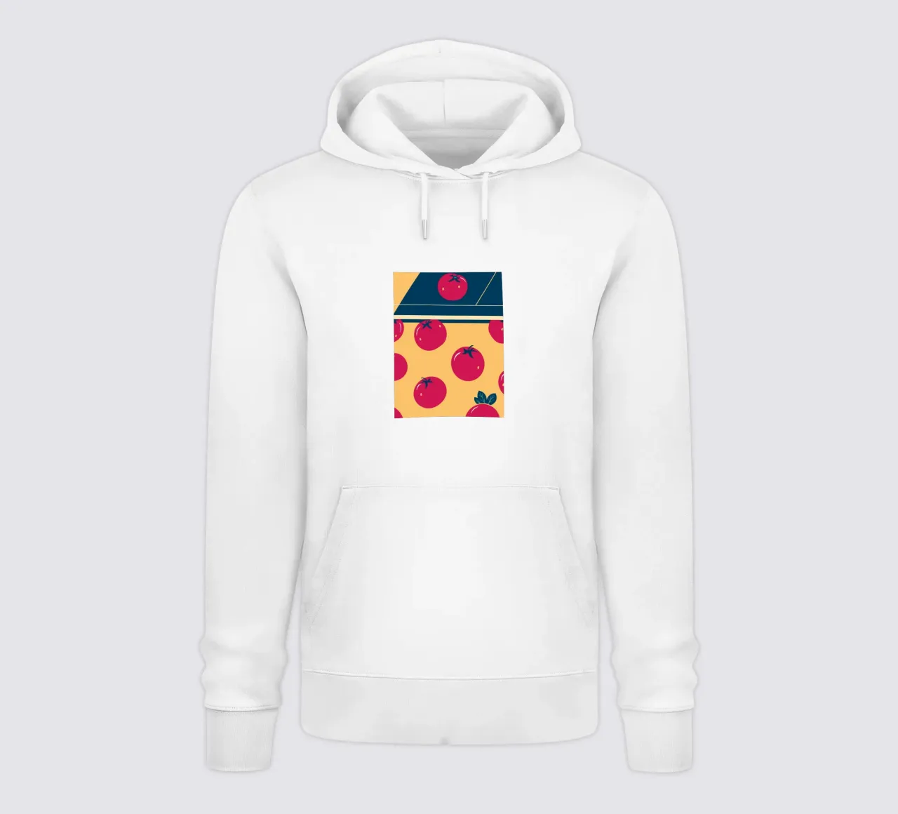 Tomato Pattern felpa con cappuccio da TODAY'S SHOP