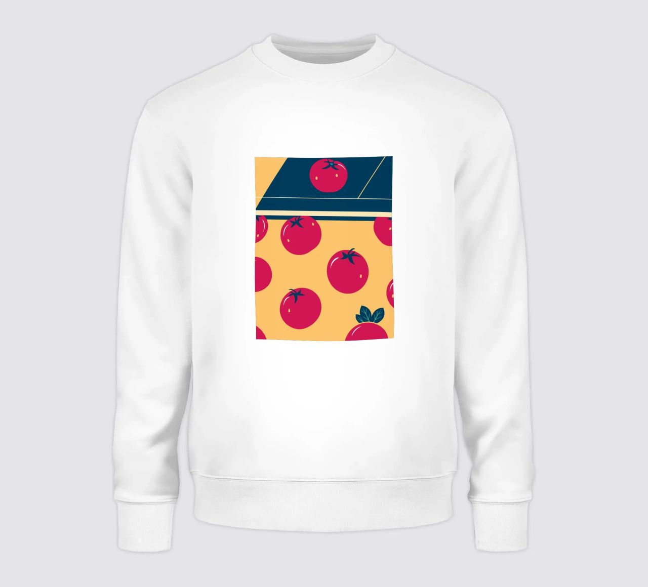 Tomato Pattern felpa da TODAY'S SHOP