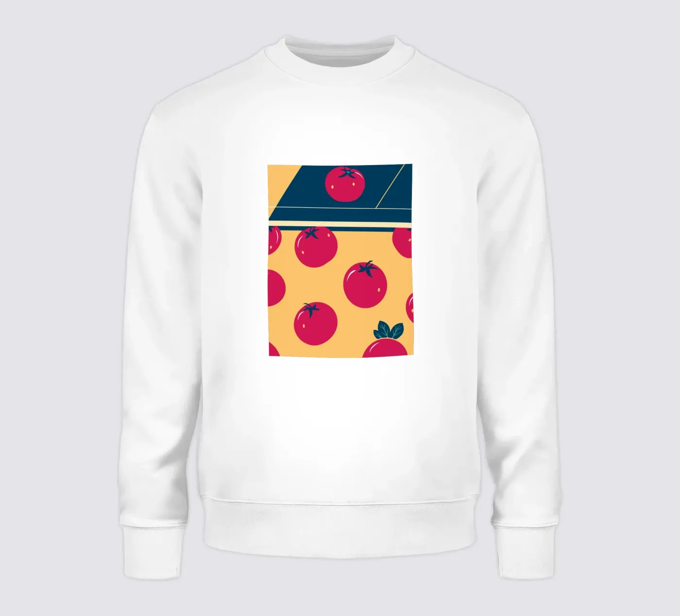 Tomato Pattern sweatshirt by TODAY'S SHOP