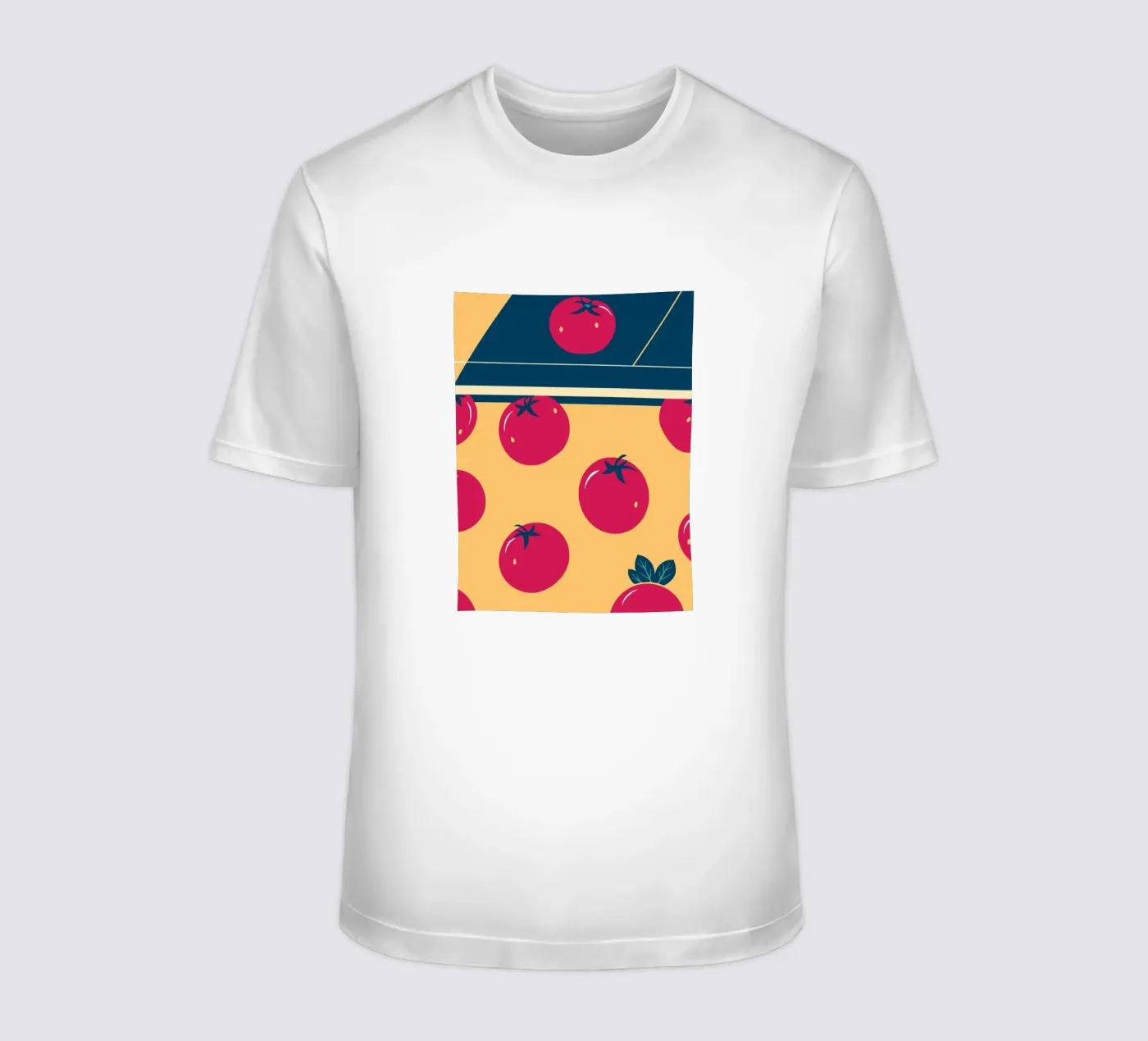 Tomato Pattern t-shirt da TODAY'S SHOP