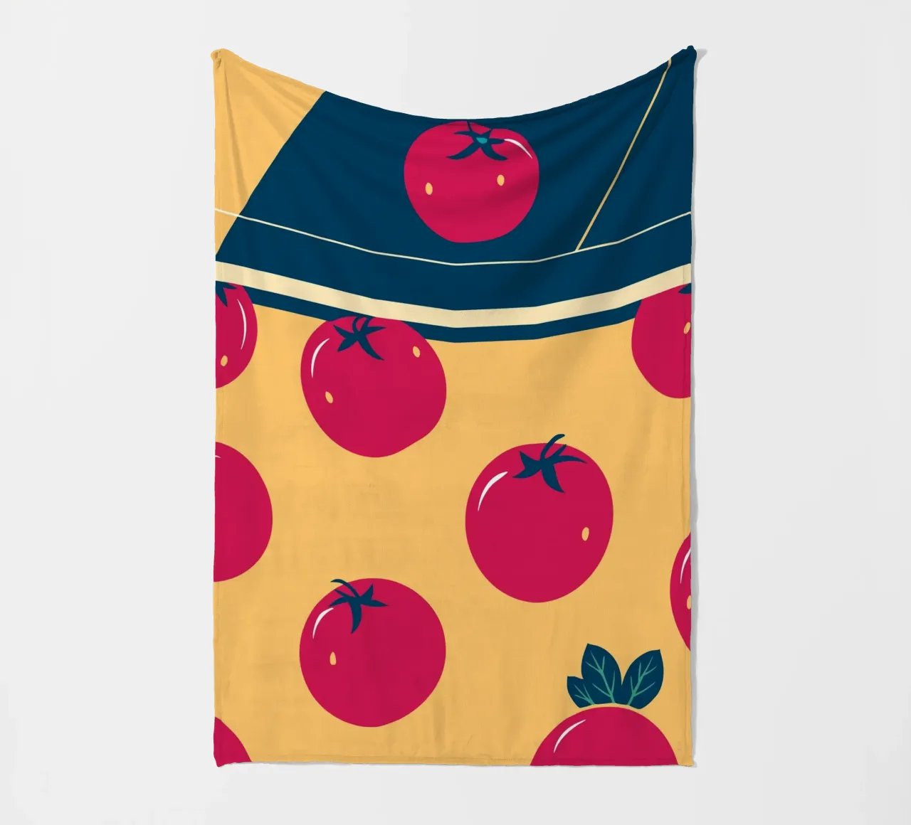 Tomato Pattern coperta in pile da TODAY'S SHOP