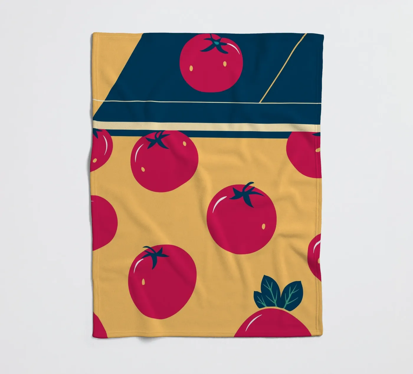 Tomato Pattern coperta in pile da TODAY'S SHOP