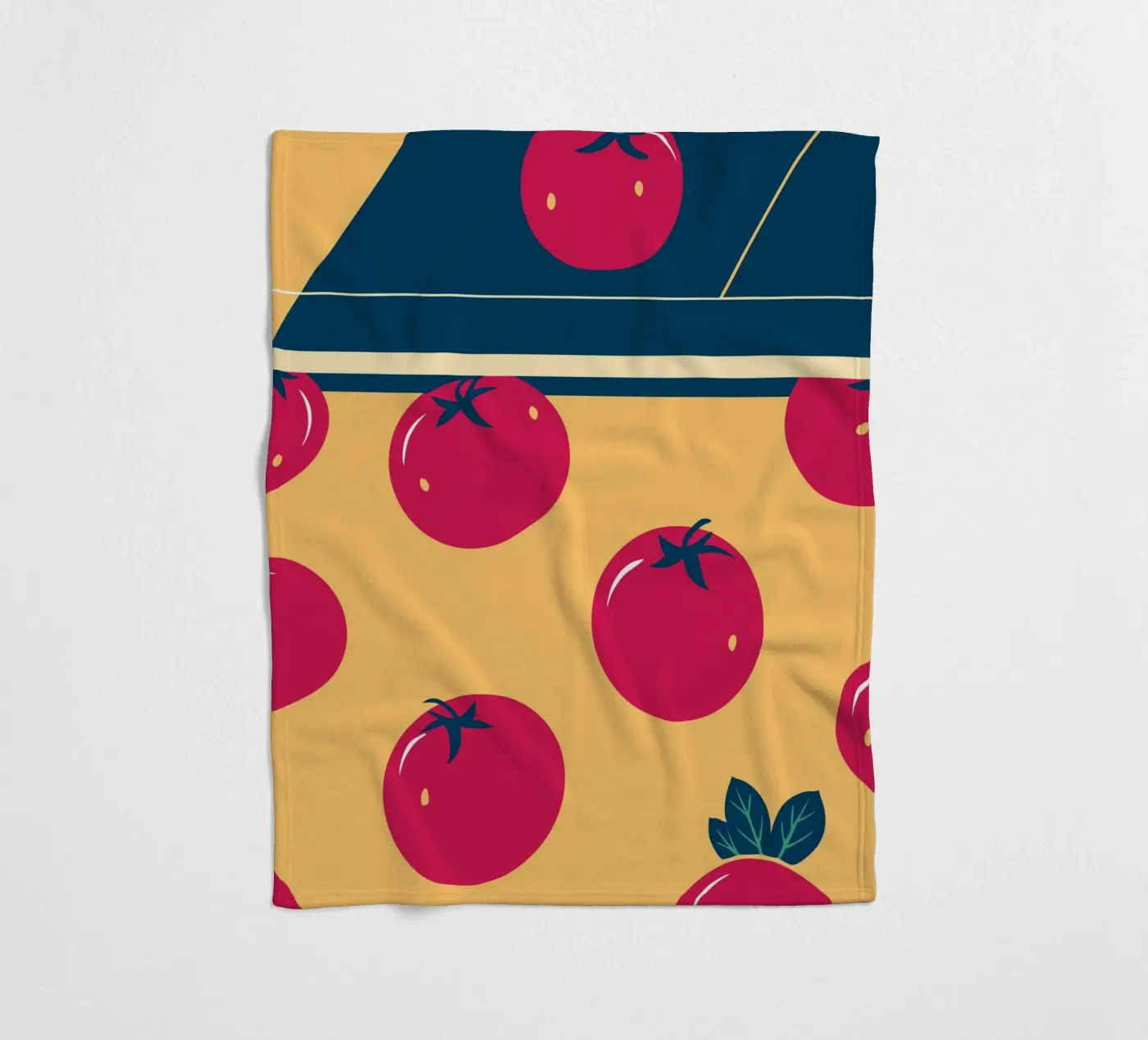 Tomato Pattern coperta in pile da TODAY'S SHOP