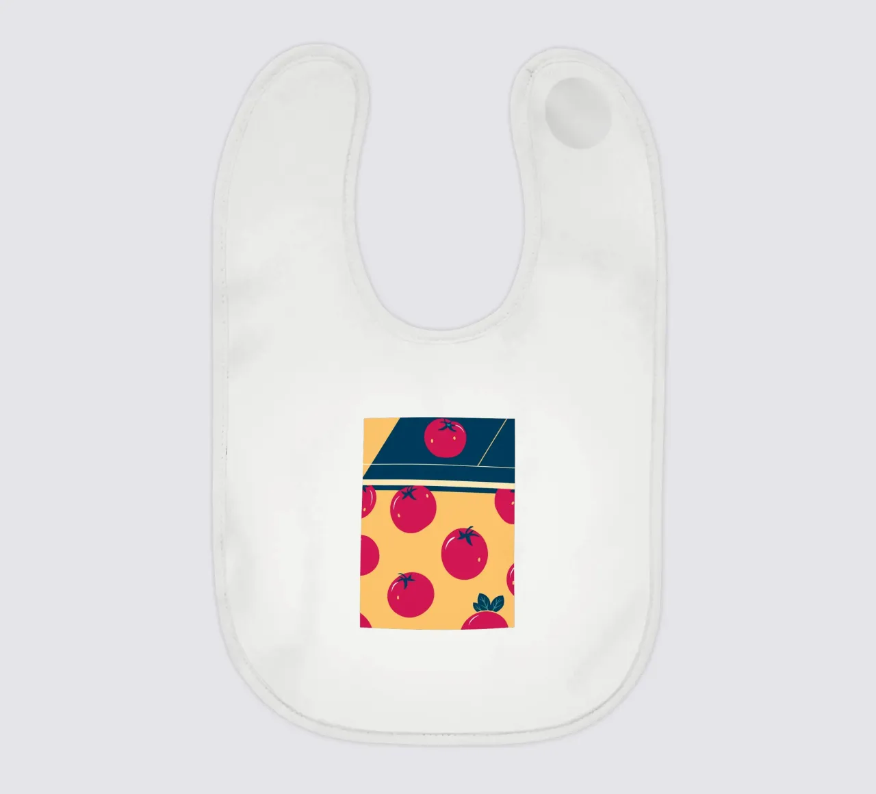 Tomato Pattern bavaglino da TODAY'S SHOP