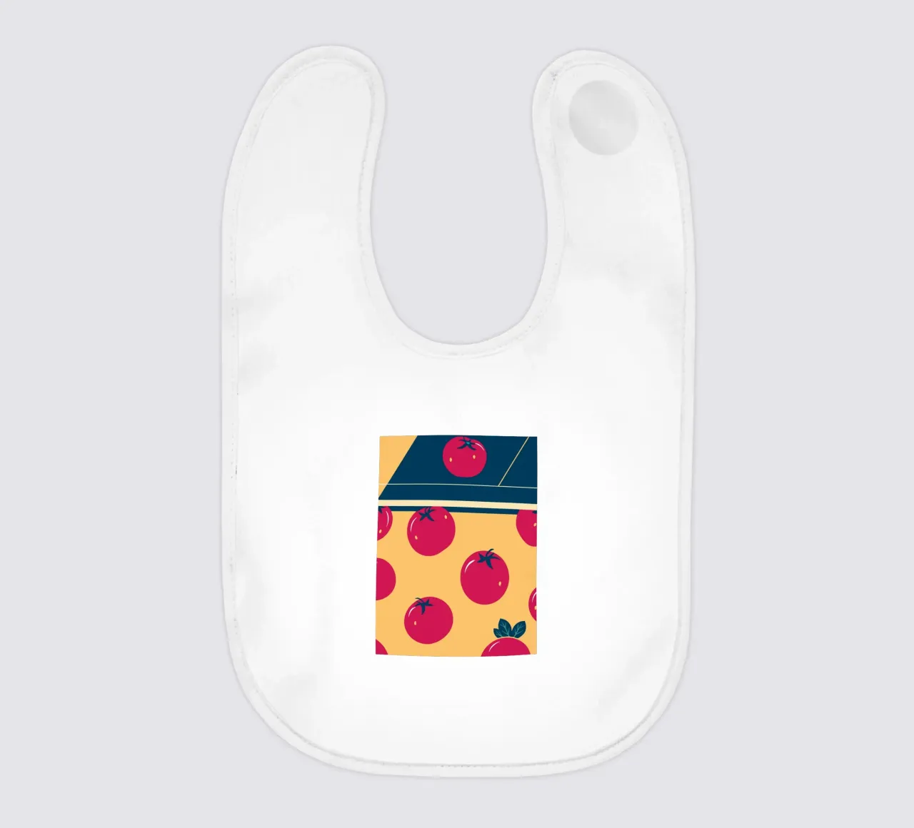 Tomato Pattern bavaglino da TODAY'S SHOP