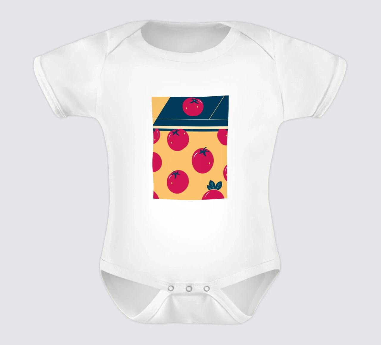 Tomato Pattern body neonato maniche corte da TODAY'S SHOP