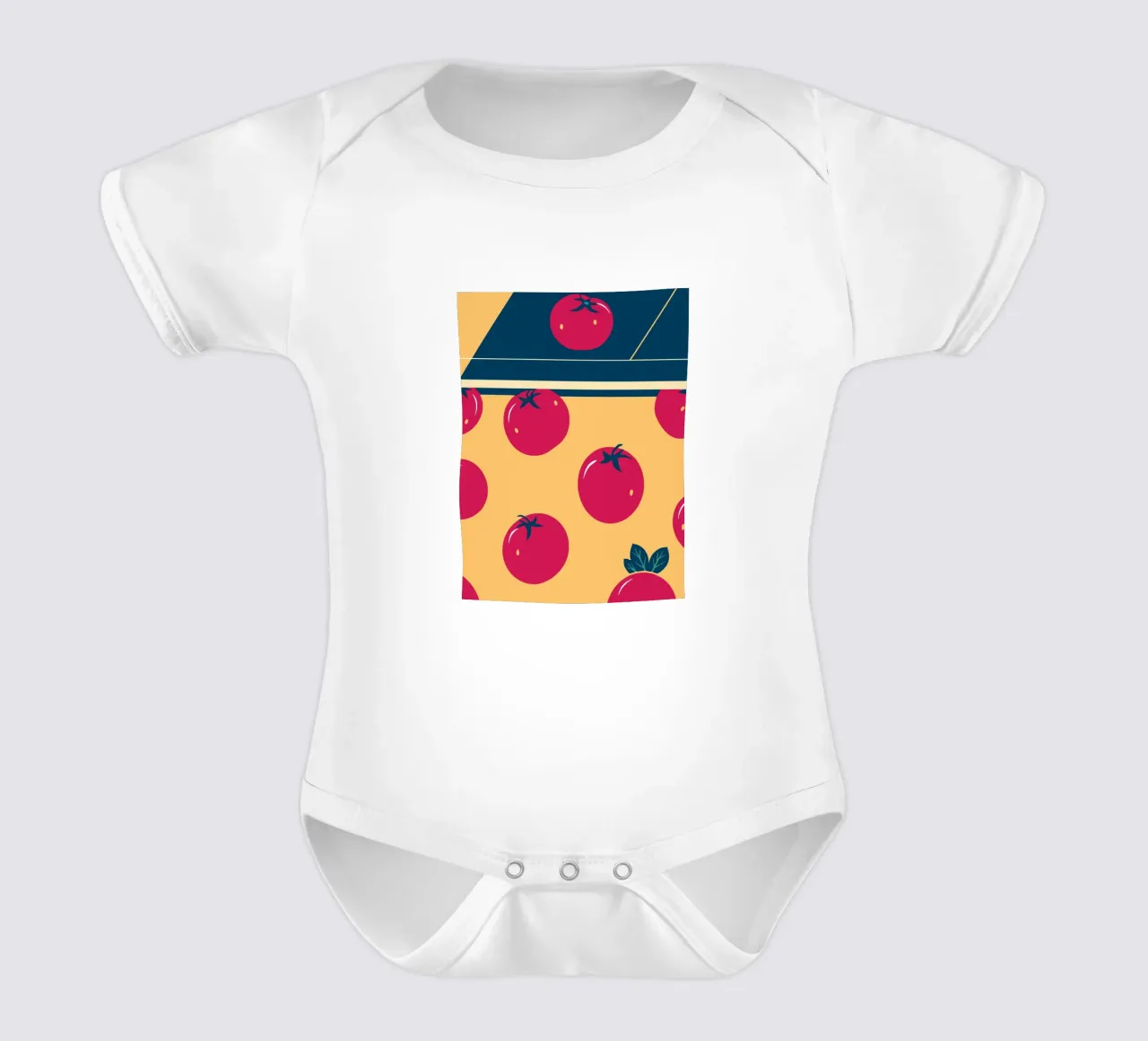 Tomato Pattern body neonato maniche corte da TODAY'S SHOP