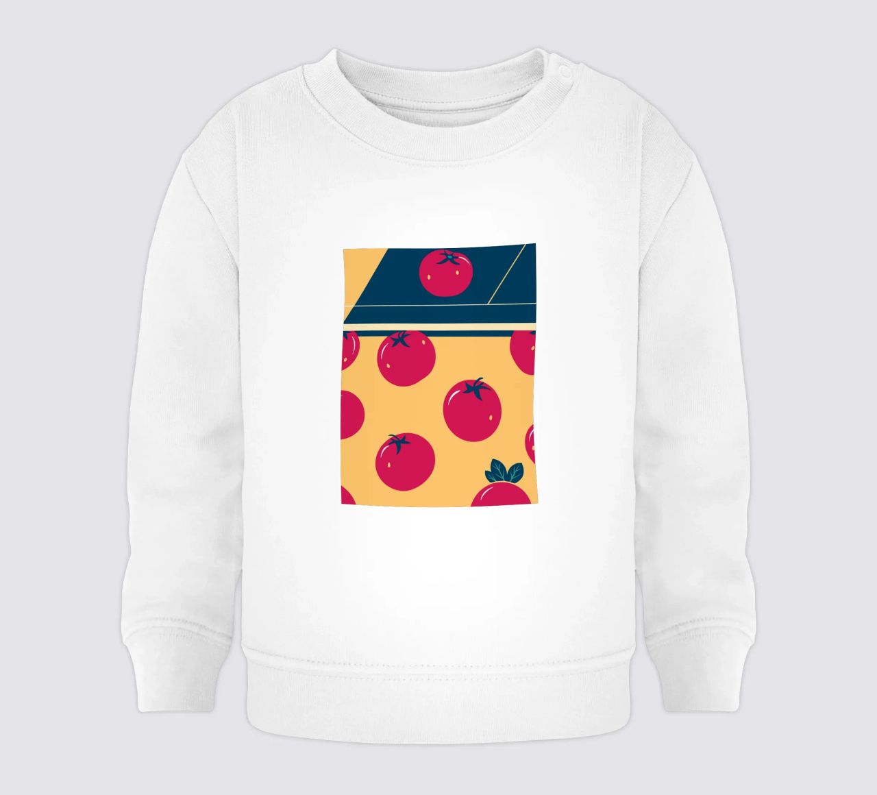 Tomato Pattern felpa neonato da TODAY'S SHOP