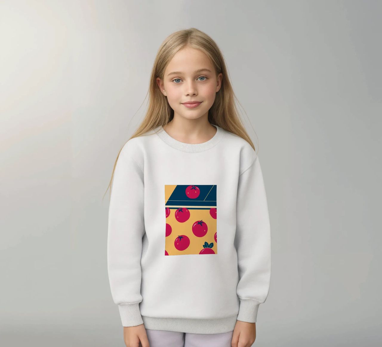 Tomato Pattern felpa bambino da TODAY'S SHOP