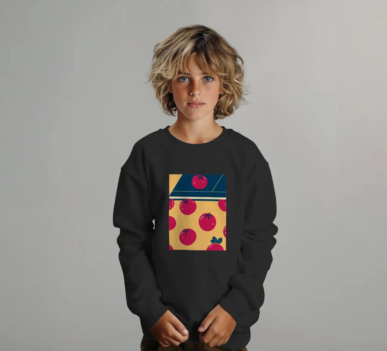 Tomato Pattern felpa bambino da TODAY'S SHOP